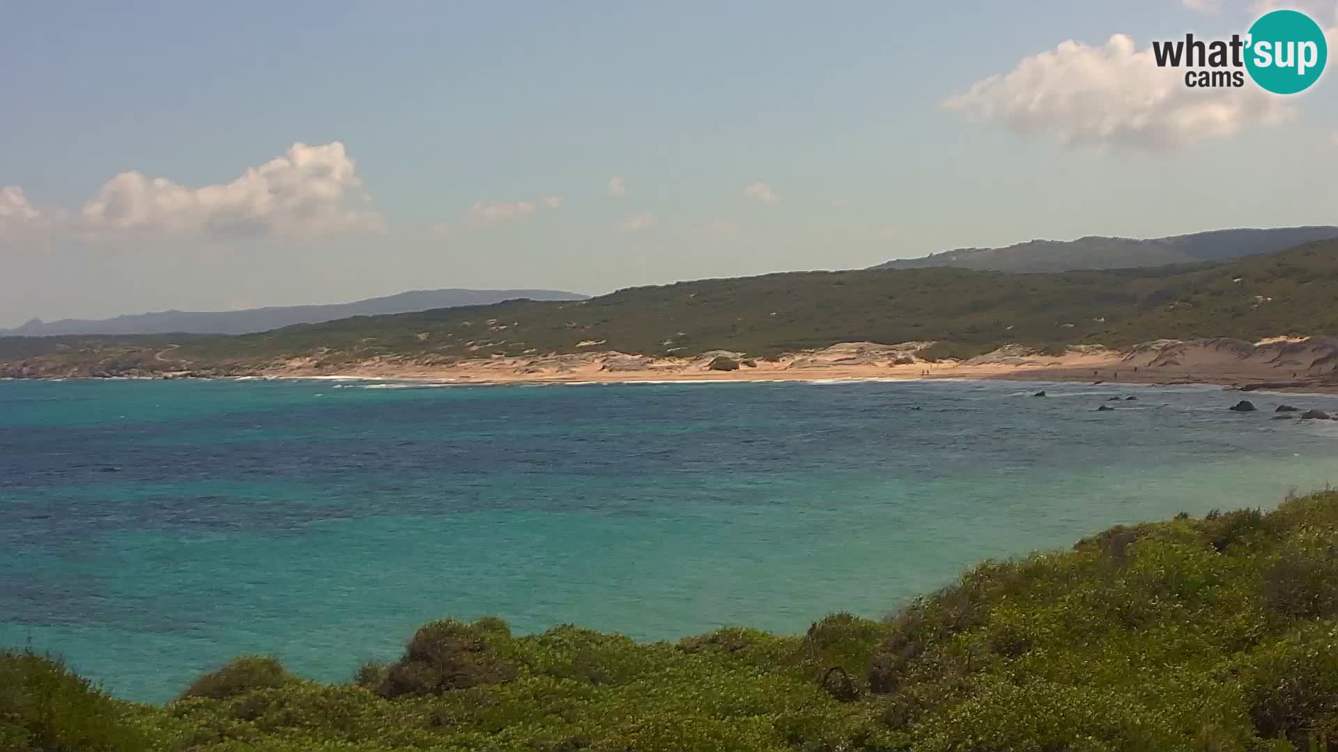 Spiaggia Naracu Nieddu Live webcam – Aglientu – Sardegna
