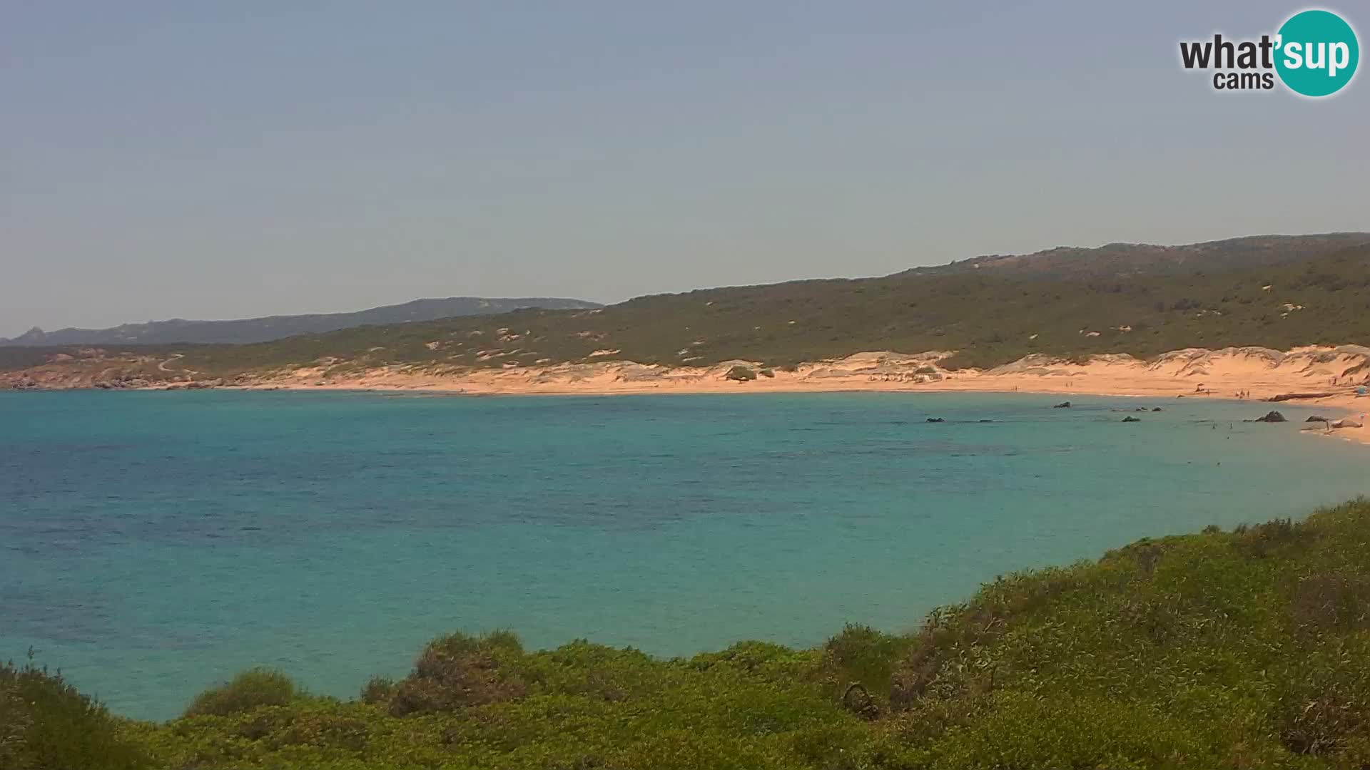 Naracu Nieddu Strand Live Webcam – Aglientu – Sardinien