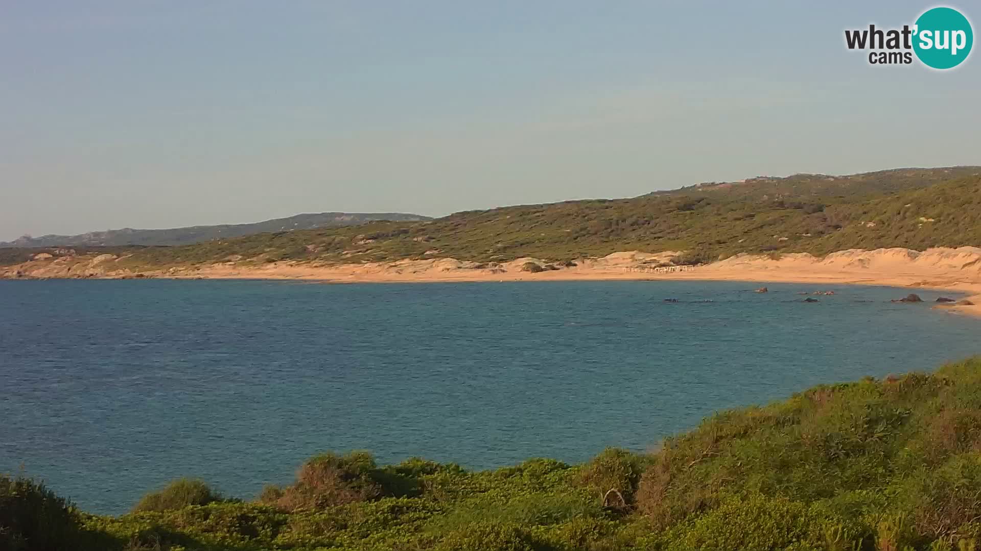 Spiaggia Naracu Nieddu Live webcam – Aglientu – Sardegna