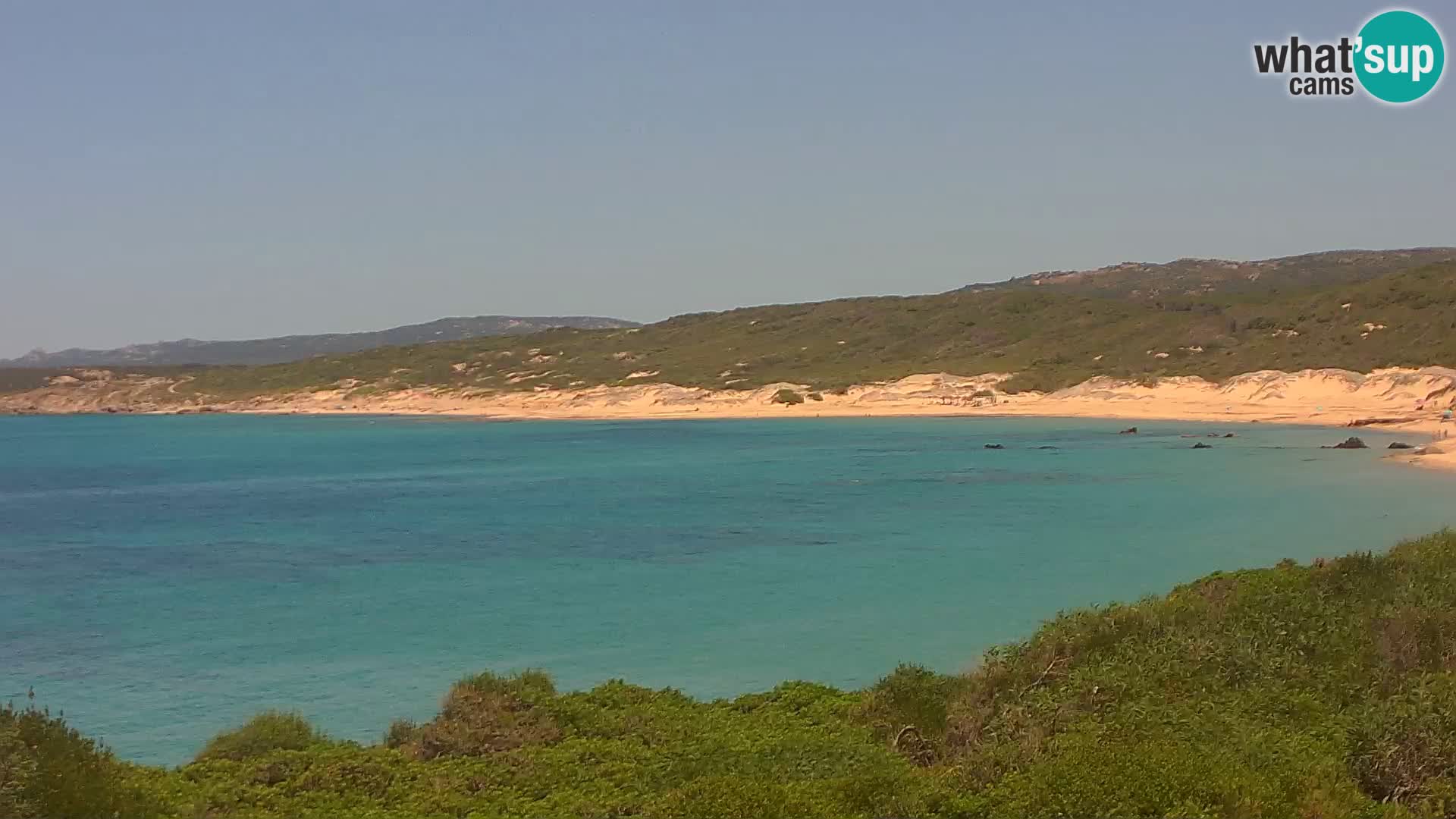 Naracu Nieddu Strand Live Webcam – Aglientu – Sardinien