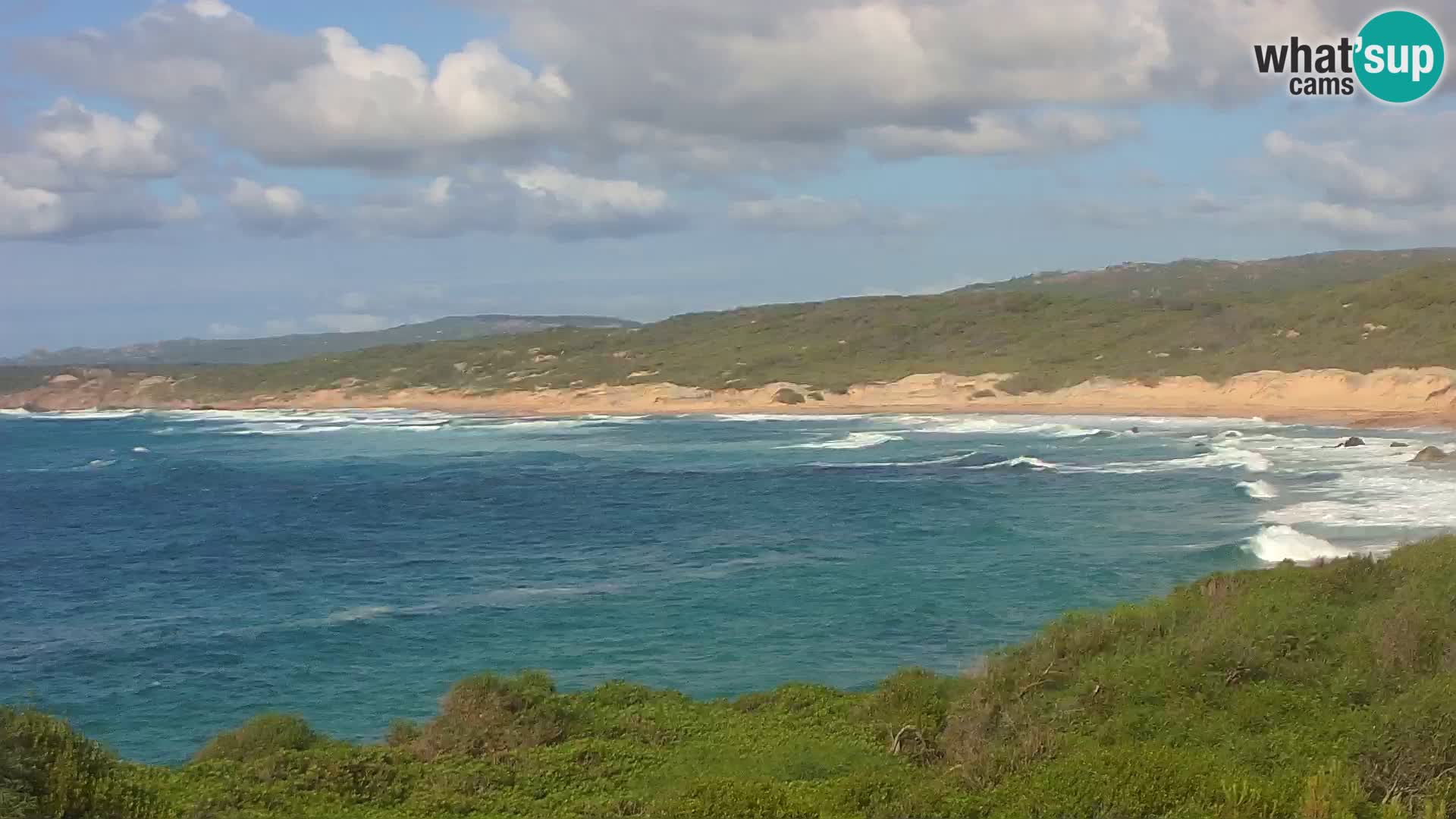 Webcam en direct de Naracu Nieddu Beach – Aglientu – Sardaigne