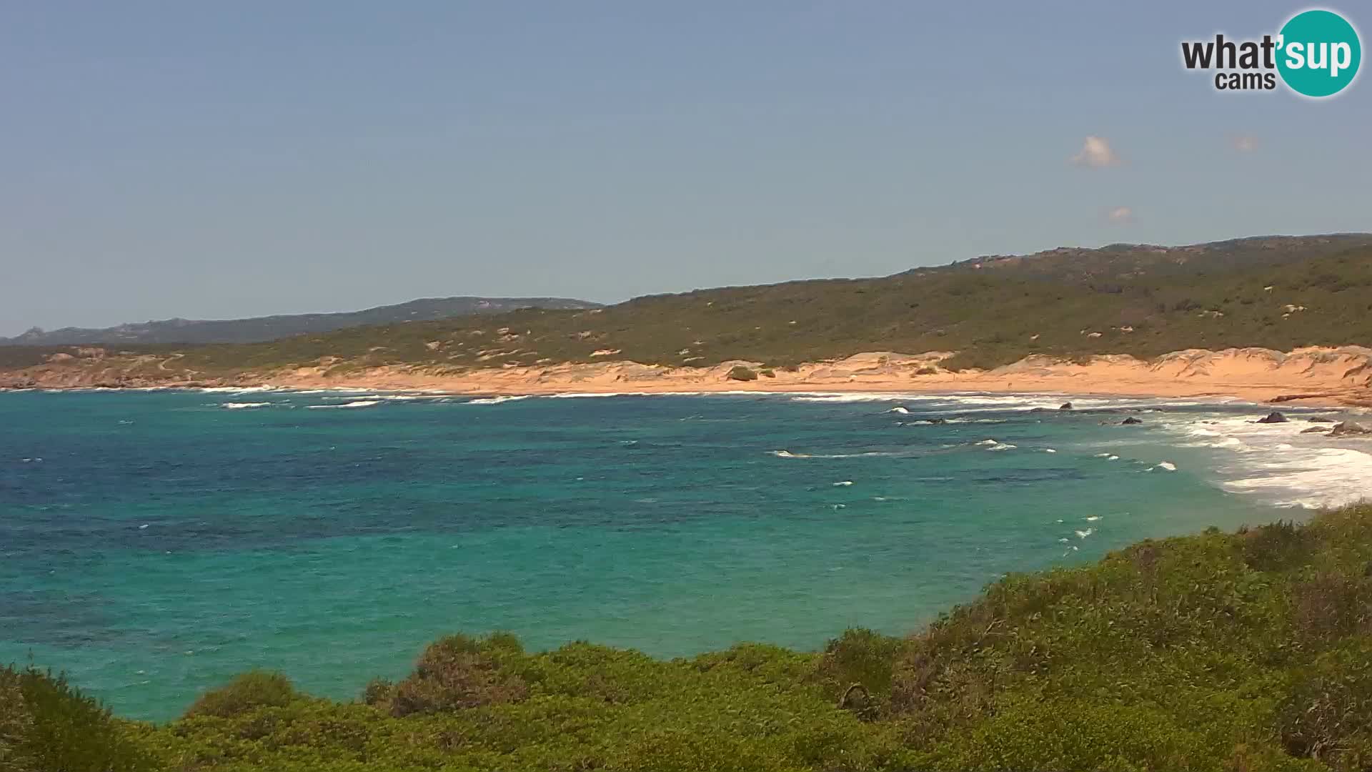 Naracu Nieddu Beach Live webcam – Aglientu – Sardinia