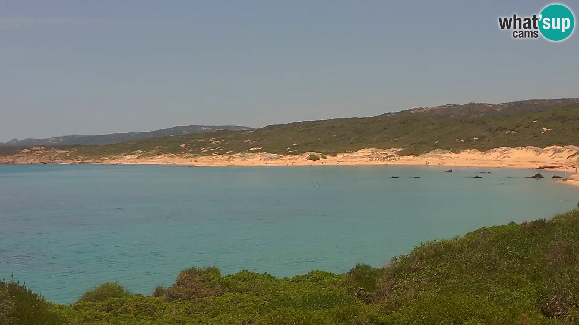 Naracu Nieddu Strand Live Webcam – Aglientu – Sardinien