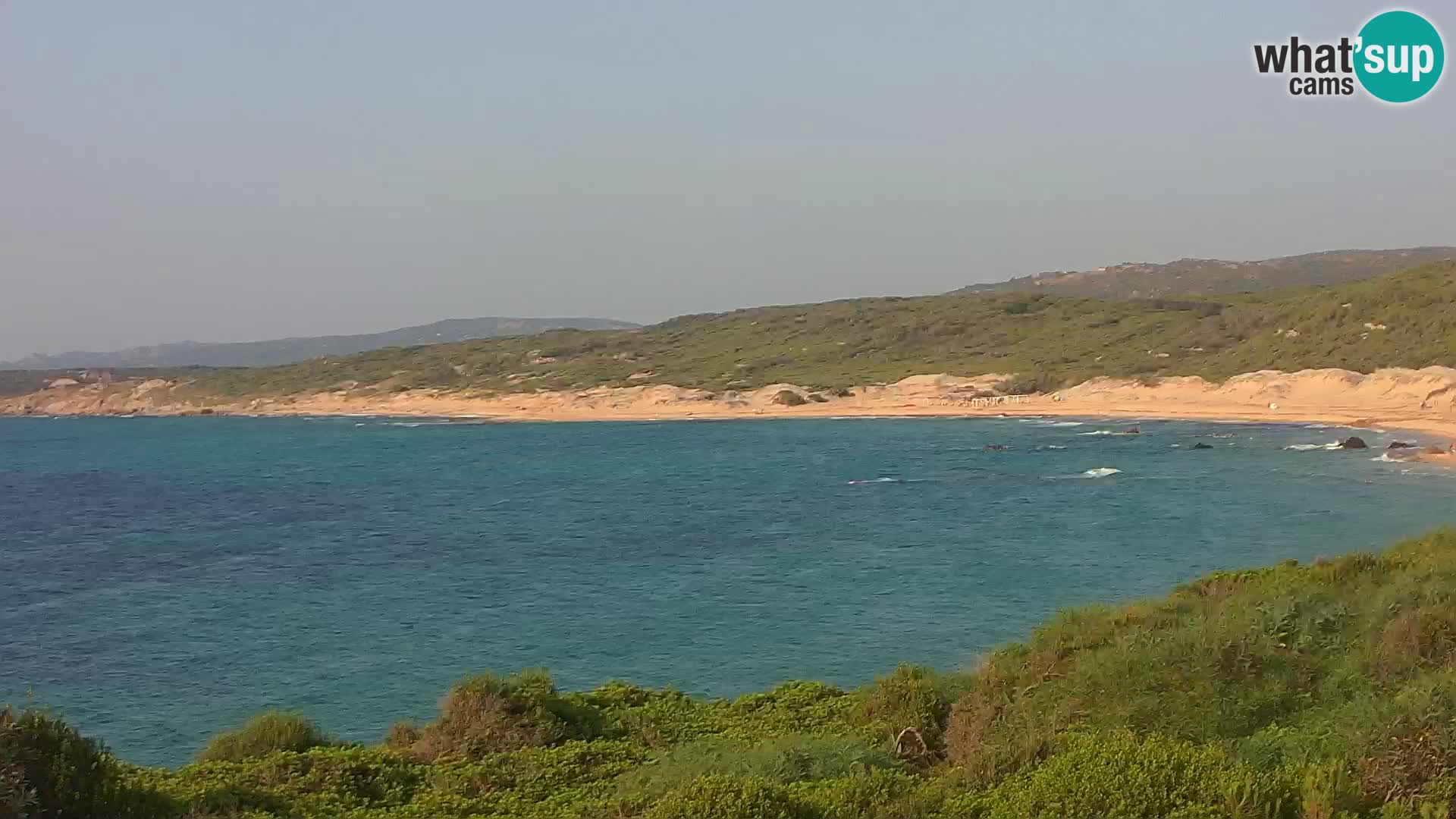 Naracu Nieddu Beach Live webcam – Aglientu – Sardinia