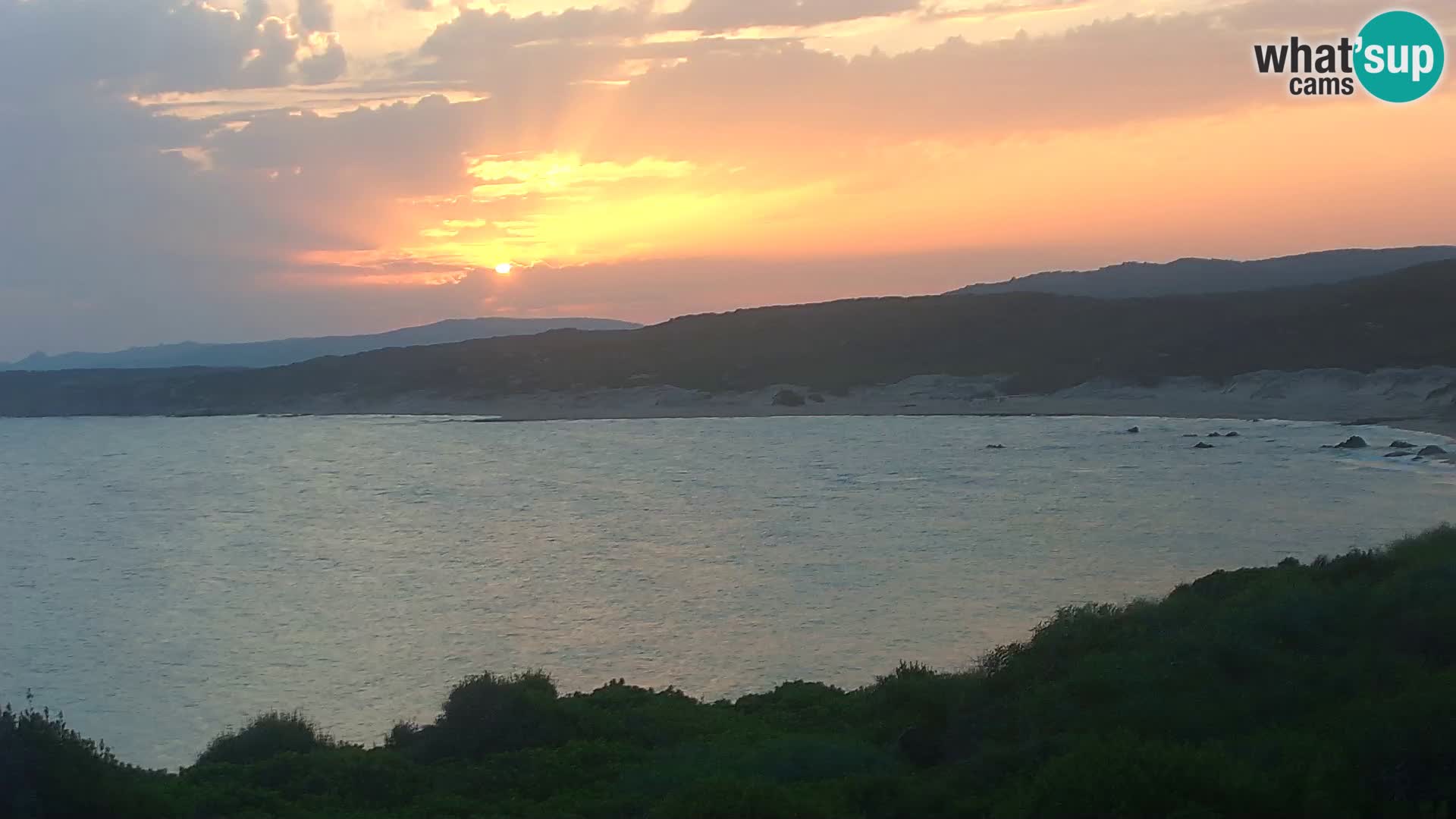 Webcam en direct de Naracu Nieddu Beach – Aglientu – Sardaigne