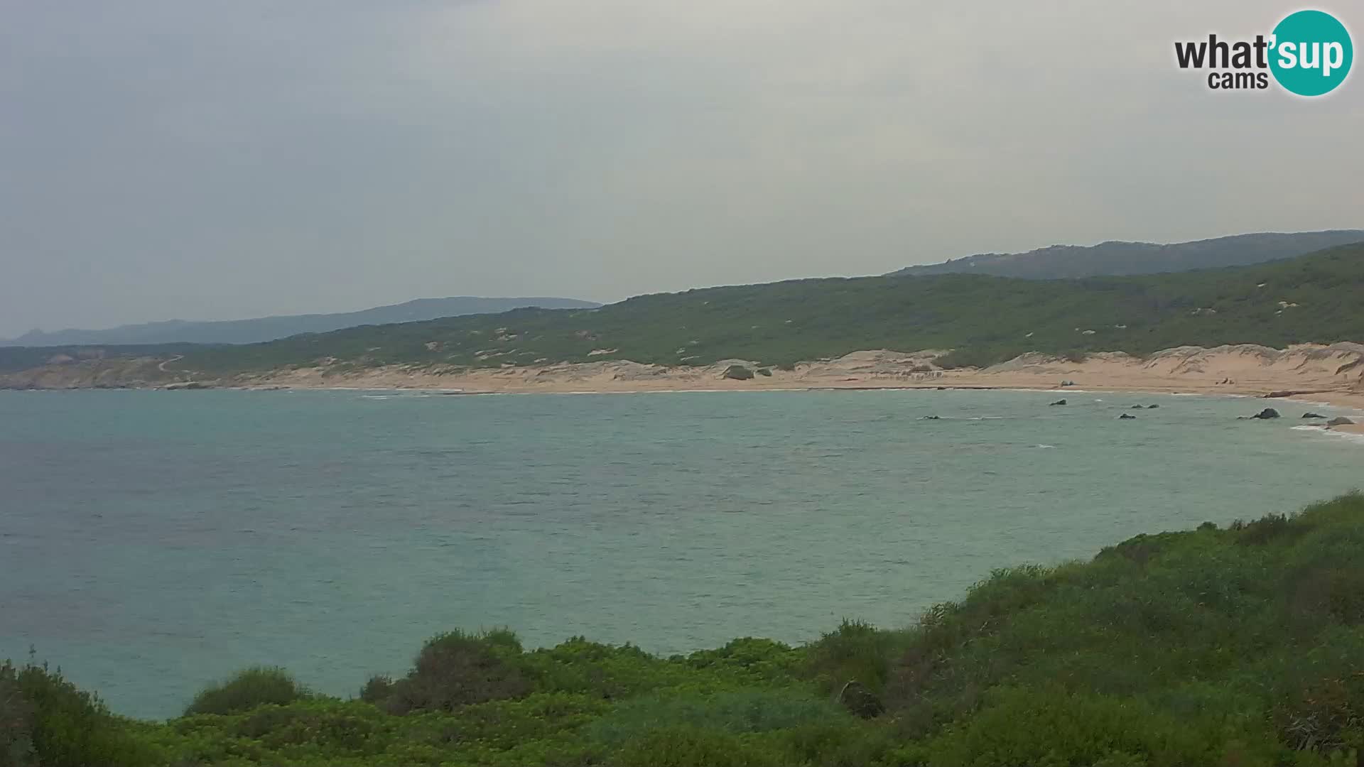 Webcam en direct de Naracu Nieddu Beach – Aglientu – Sardaigne