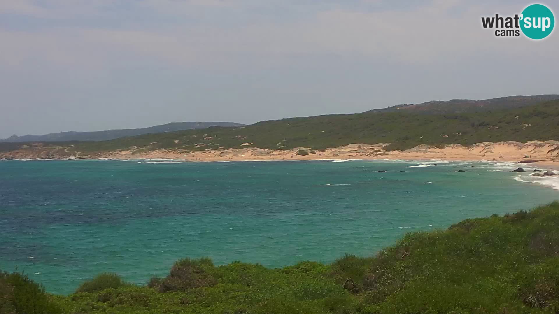 Naracu Nieddu Beach Live webcam – Aglientu – Sardinia