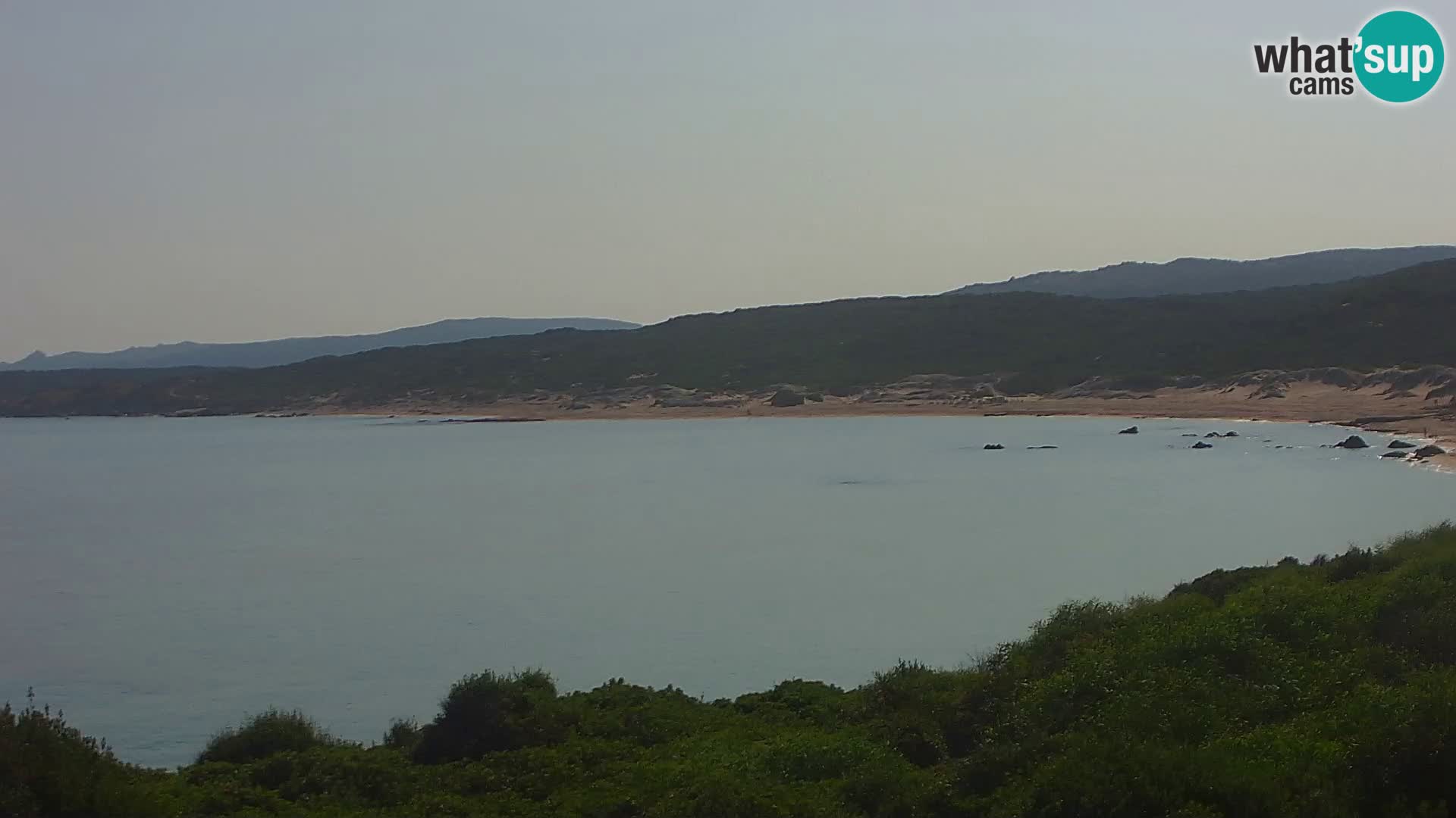 Webcam en direct de Naracu Nieddu Beach – Aglientu – Sardaigne