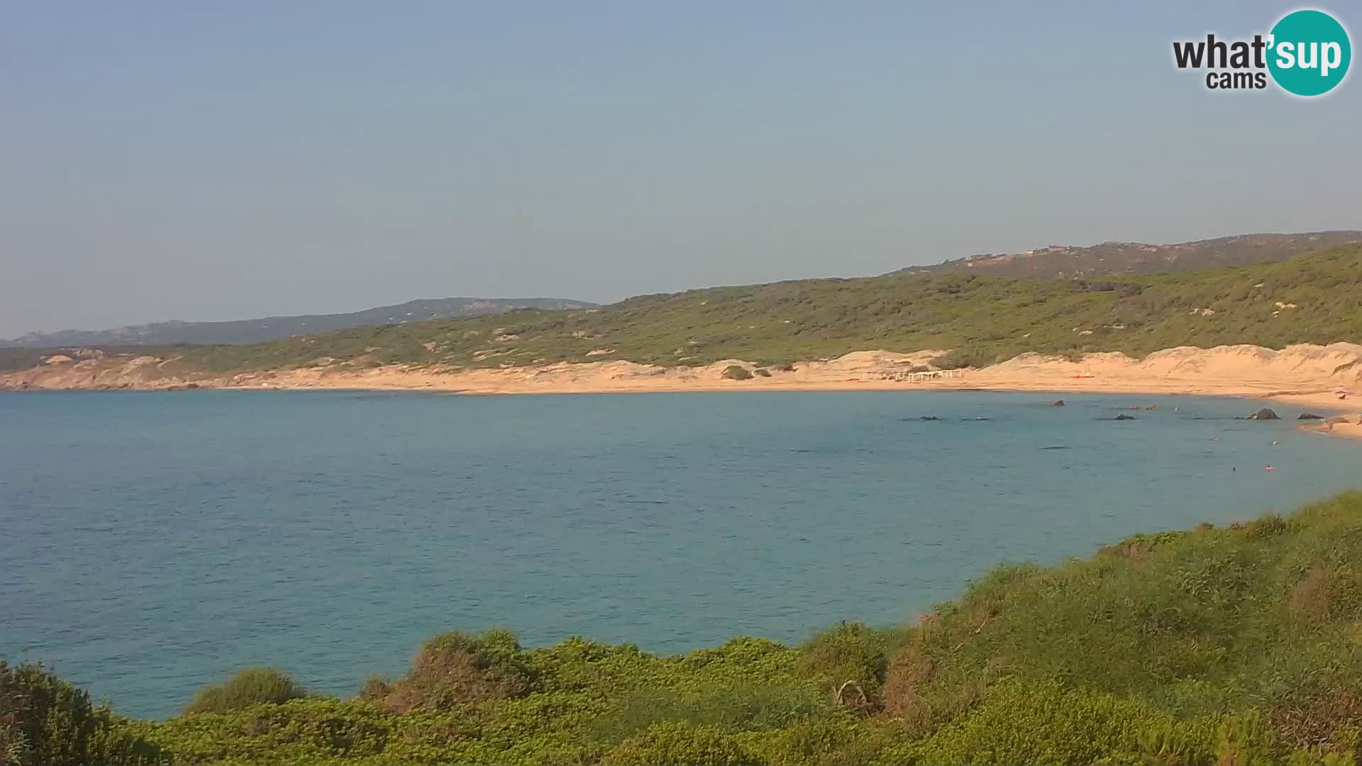 Naracu Nieddu Beach Live webcam – Aglientu – Sardinia