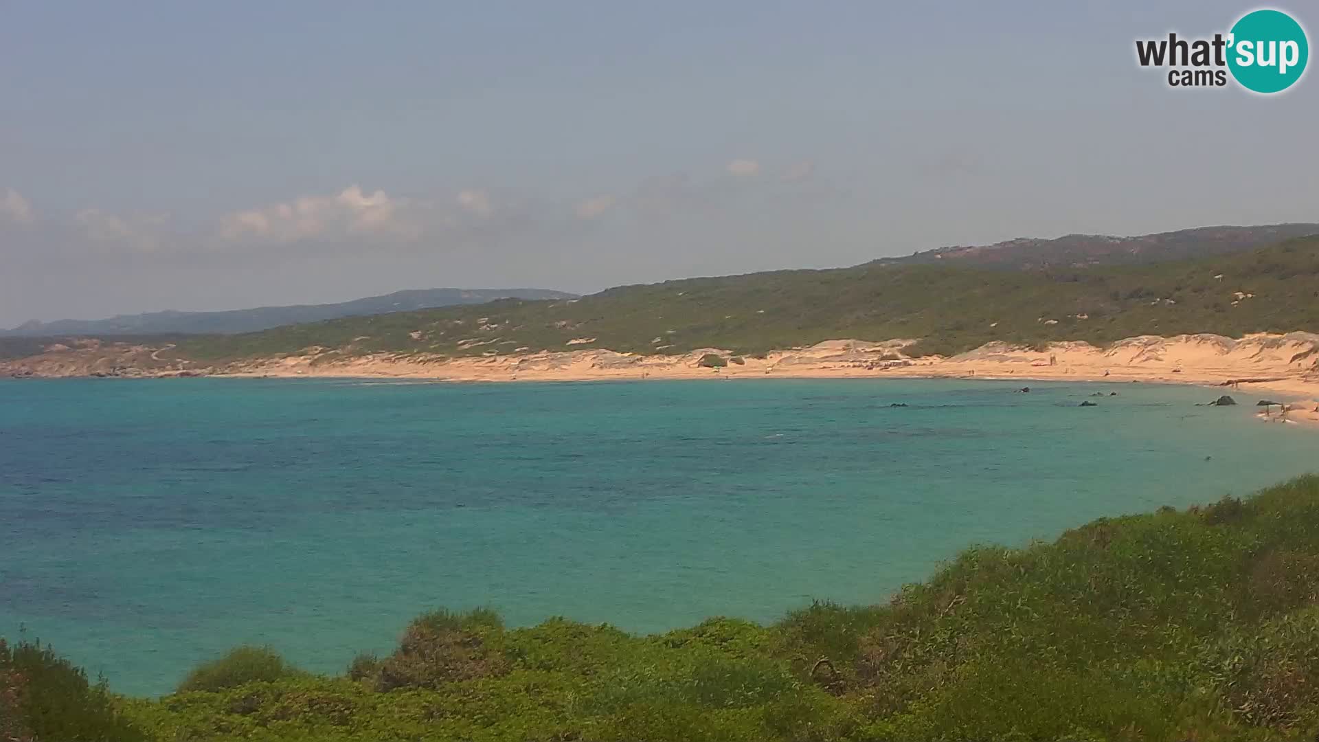 Spiaggia Naracu Nieddu Live webcam – Aglientu – Sardegna