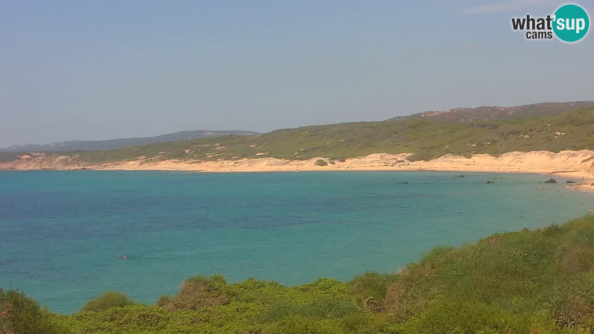 Naracu Nieddu Beach Live webcam – Aglientu – Sardinia