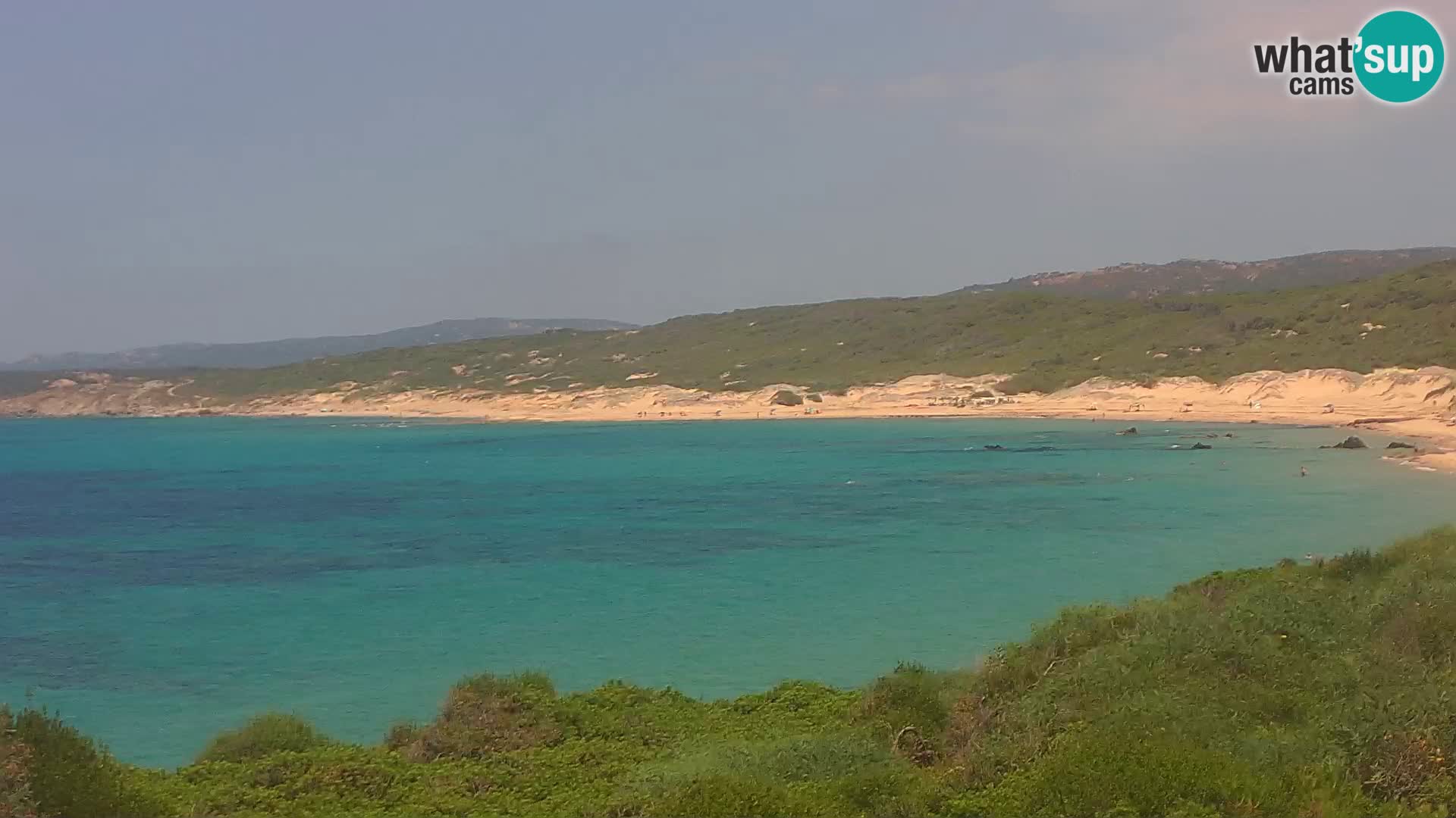 Webcam en direct de Naracu Nieddu Beach – Aglientu – Sardaigne
