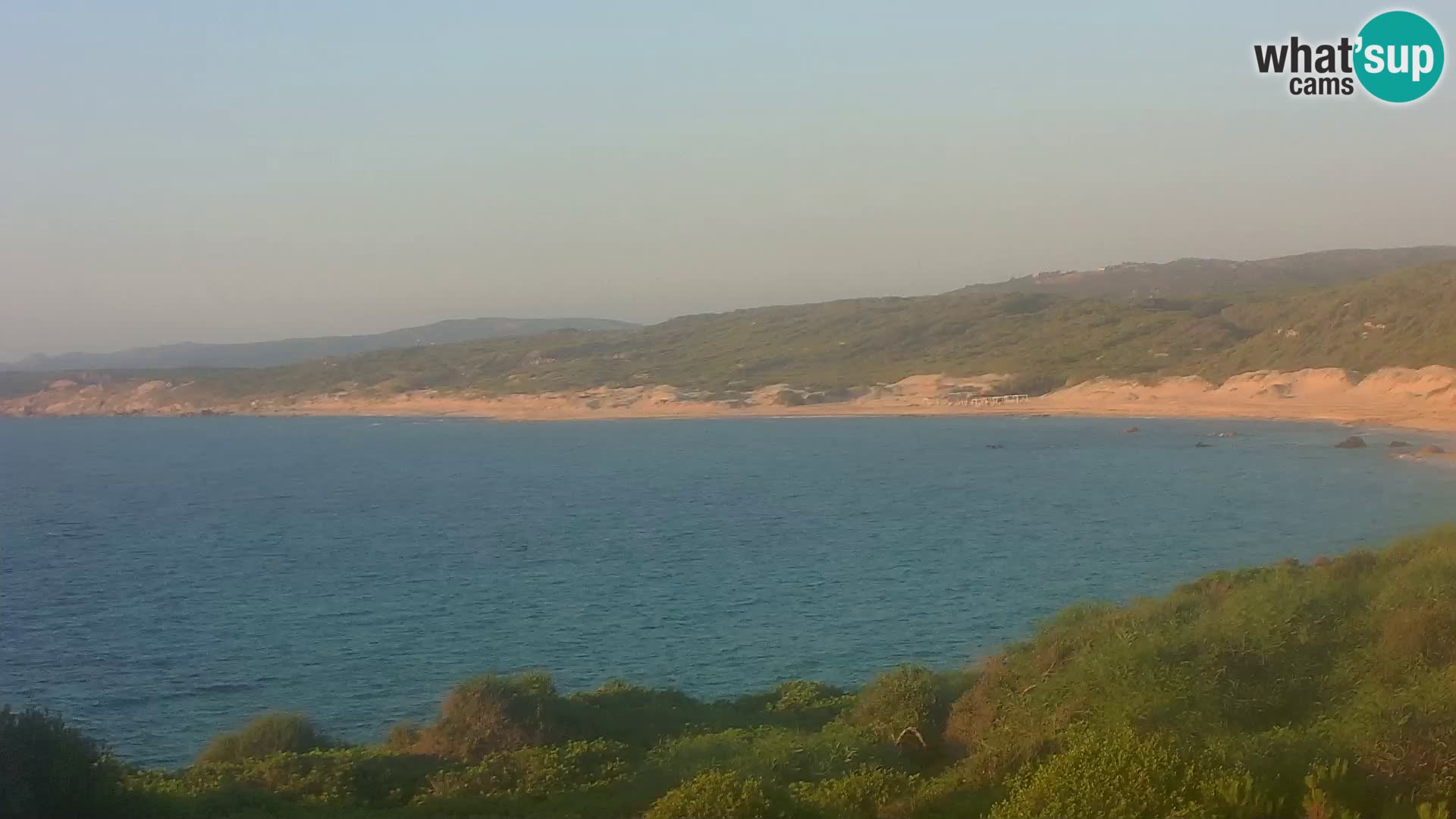 Naracu Nieddu Beach Live webcam – Aglientu – Sardinia
