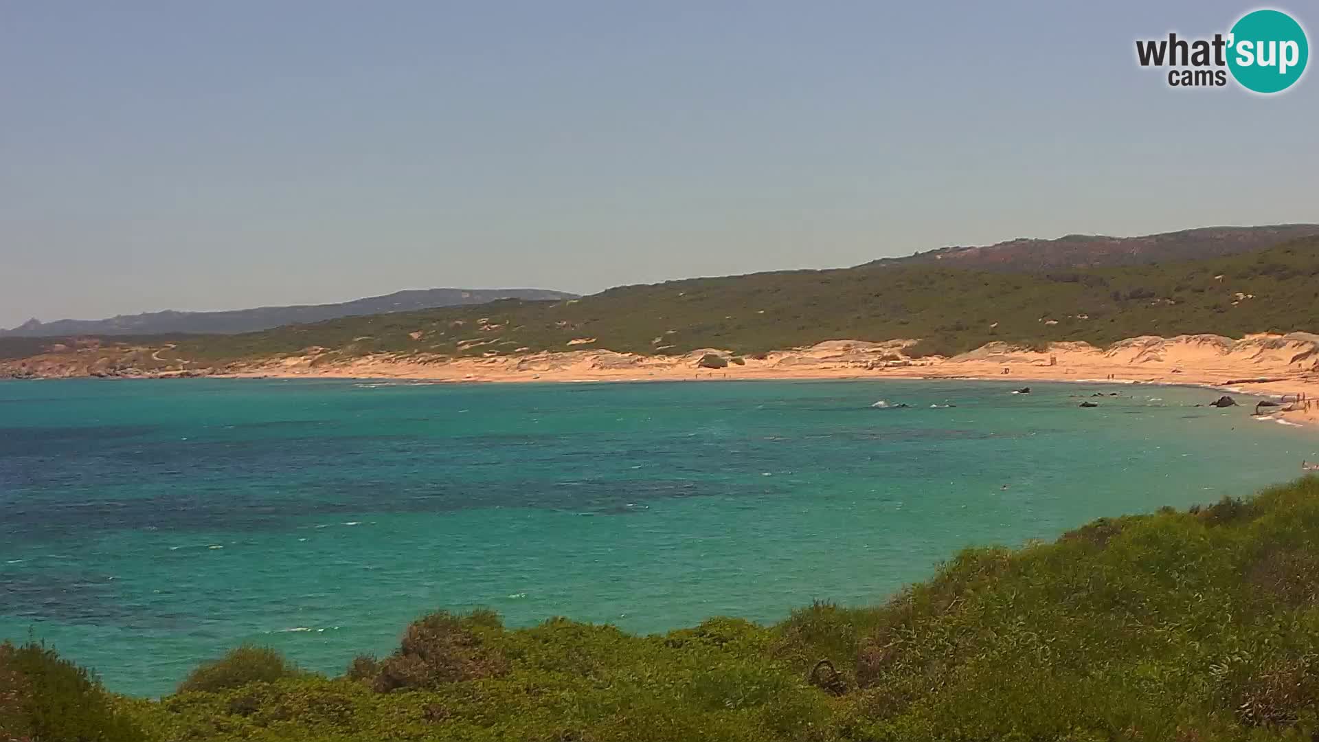 Naracu Nieddu Beach Live webcam – Aglientu – Sardinia