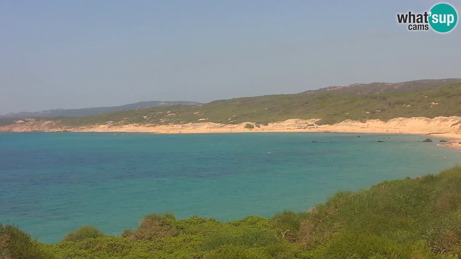 Webcam en direct de Naracu Nieddu Beach – Aglientu – Sardaigne