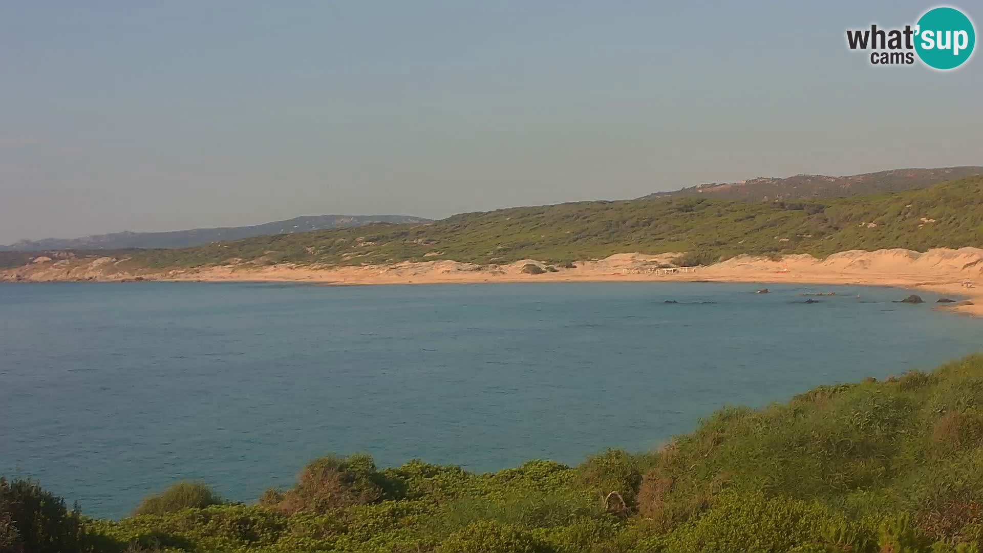 Naracu Nieddu Beach Live webcam – Aglientu – Sardinia
