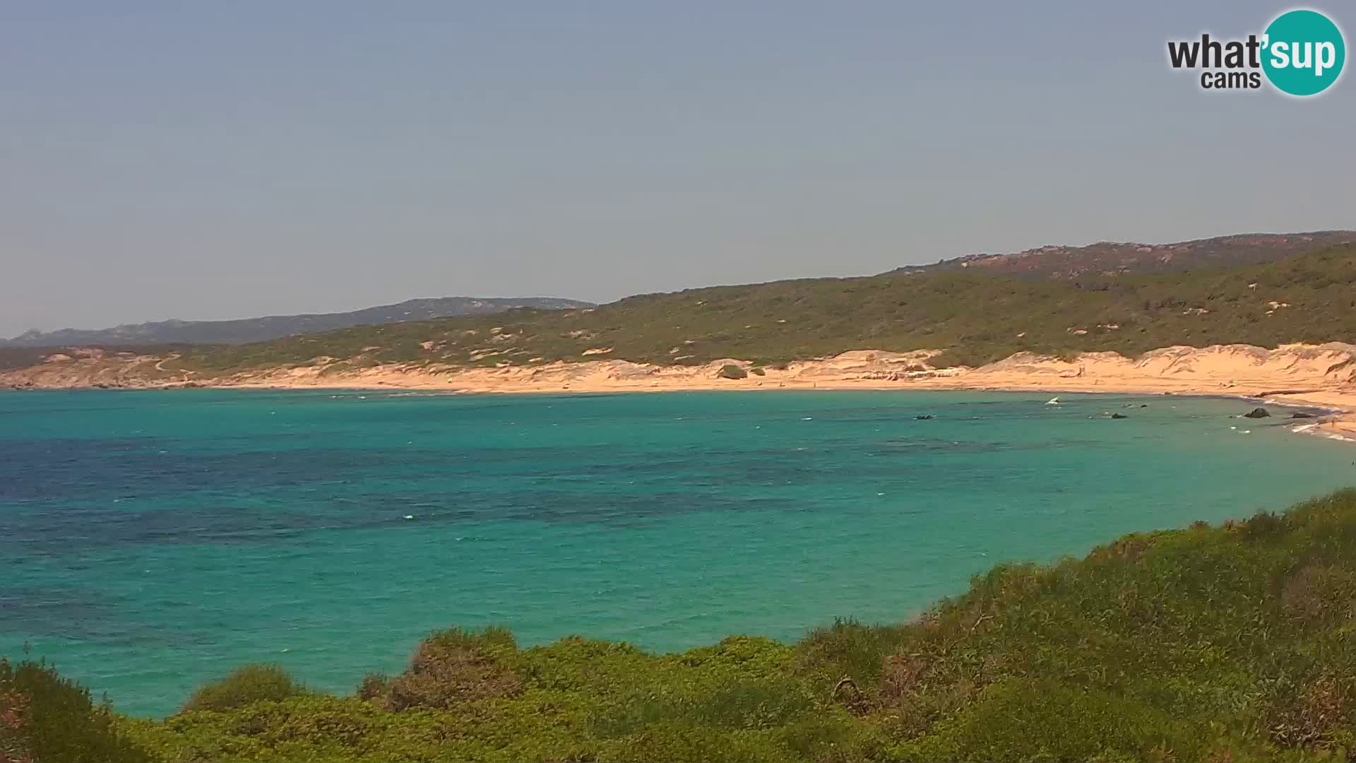 Naracu Nieddu Beach Live webcam – Aglientu – Sardinia