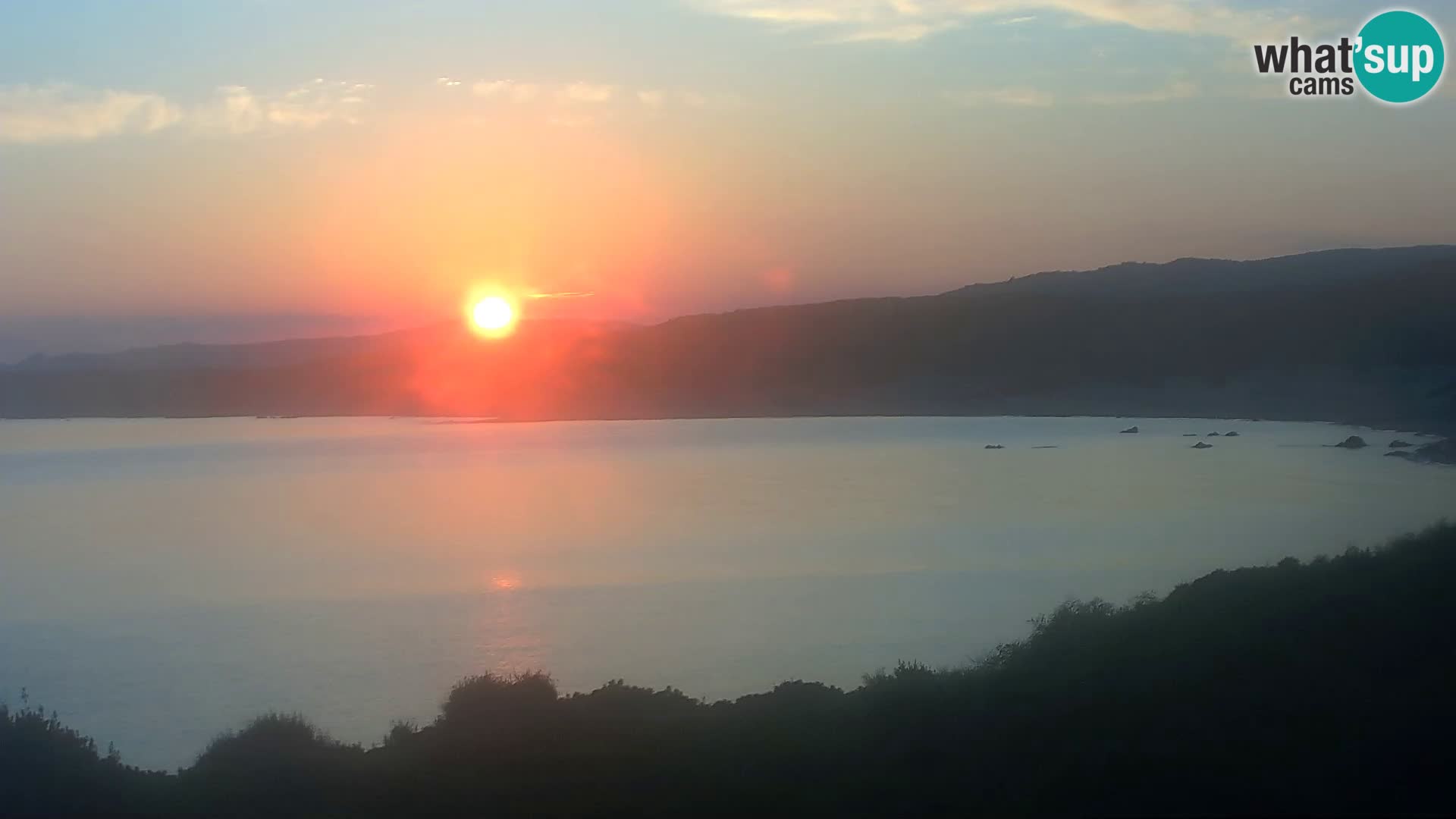 Spiaggia Naracu Nieddu Live webcam – Aglientu – Sardegna