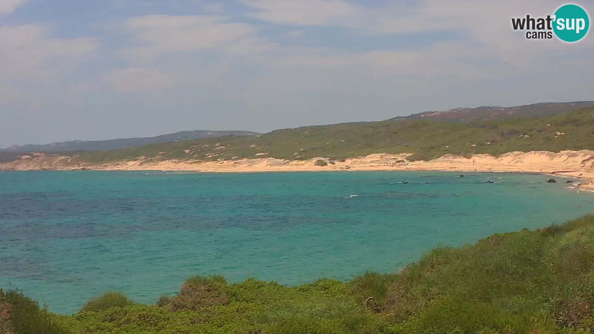 Spiaggia Naracu Nieddu Live webcam – Aglientu – Sardegna