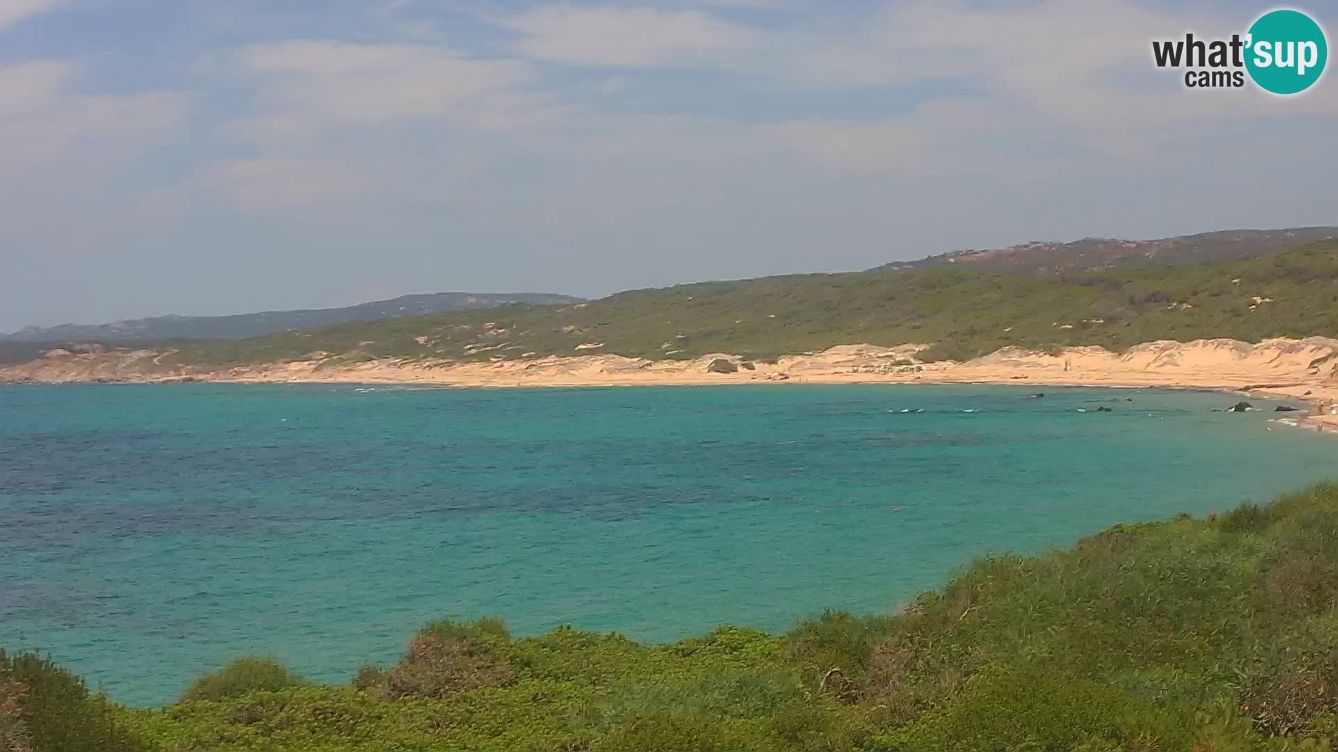 Naracu Nieddu Strand Live Webcam – Aglientu – Sardinien