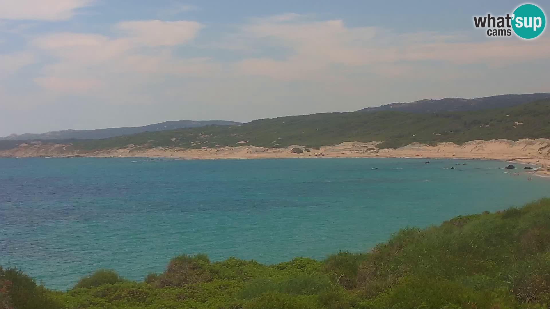 Spiaggia Naracu Nieddu Live webcam – Aglientu – Sardegna