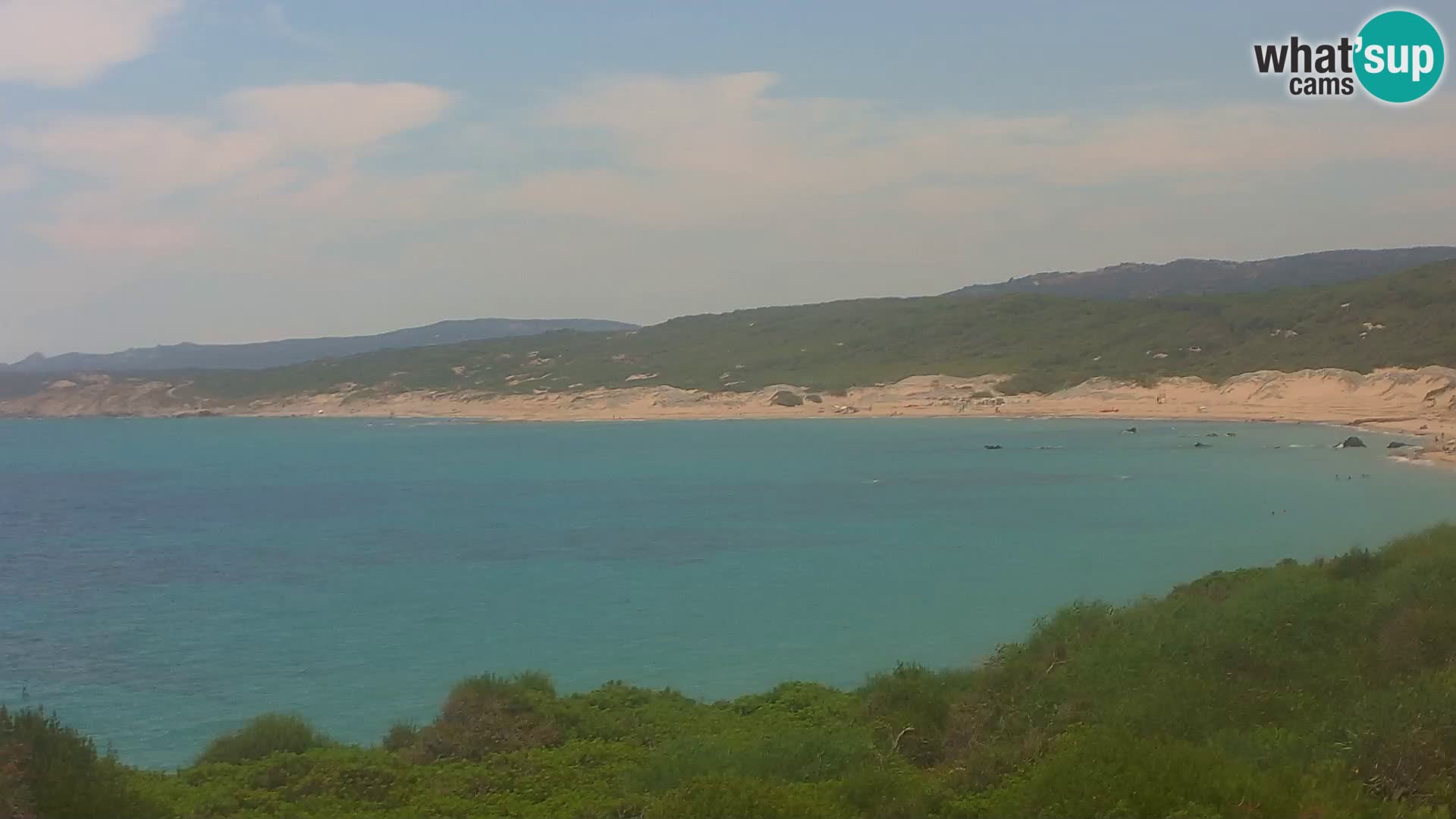 Webcam en direct de Naracu Nieddu Beach – Aglientu – Sardaigne