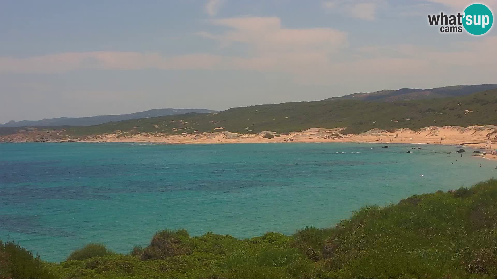 Naracu Nieddu Beach Live webcam – Aglientu – Sardinia