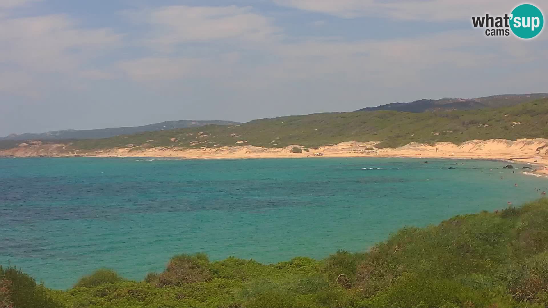 Spiaggia Naracu Nieddu Live webcam – Aglientu – Sardegna
