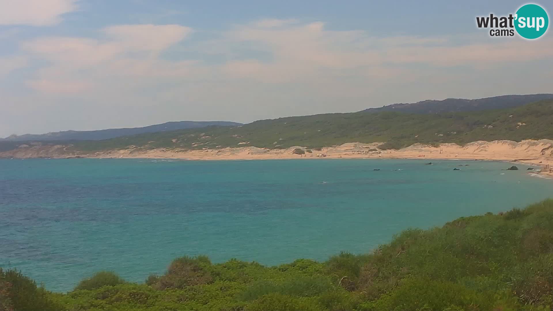 Webcam en direct de Naracu Nieddu Beach – Aglientu – Sardaigne