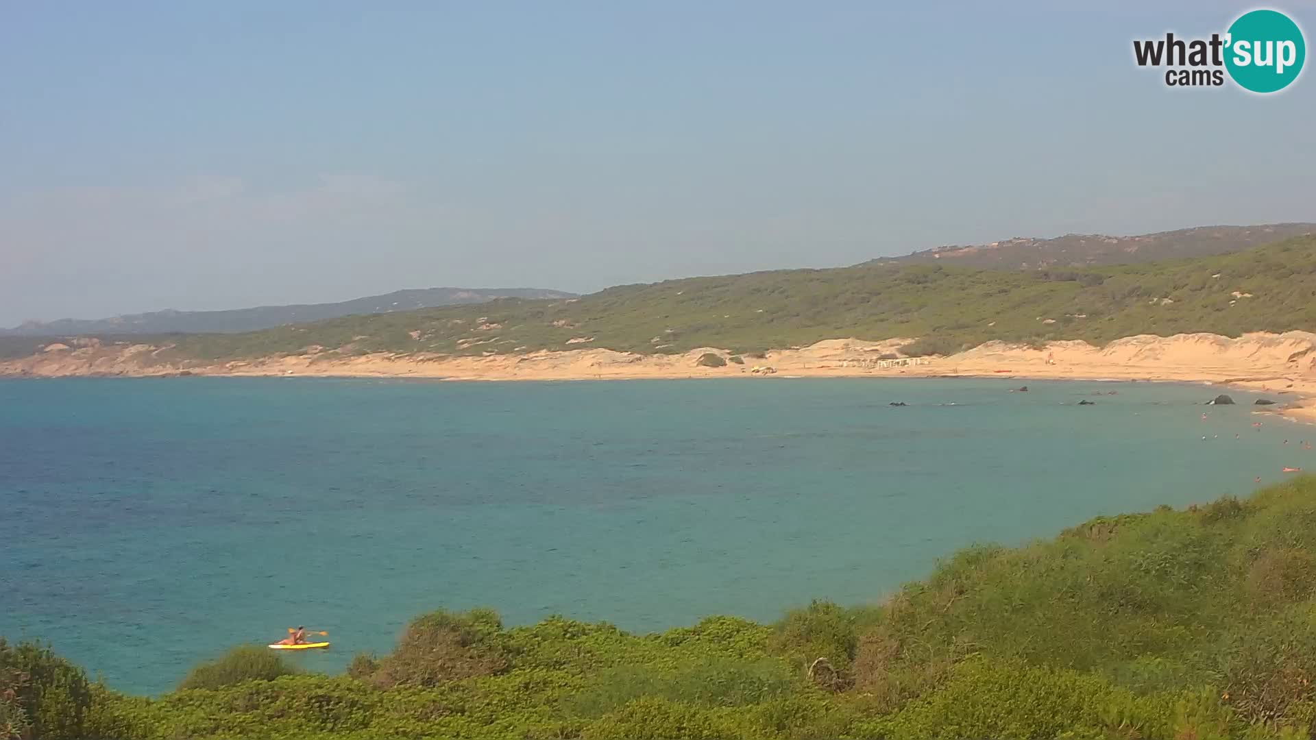 Naracu Nieddu Beach Live webcam – Aglientu – Sardinia