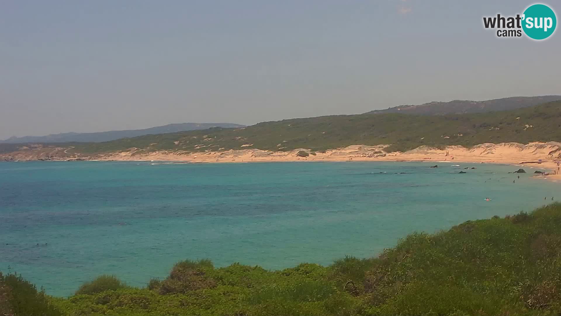 Naracu Nieddu Beach Live webcam – Aglientu – Sardinia