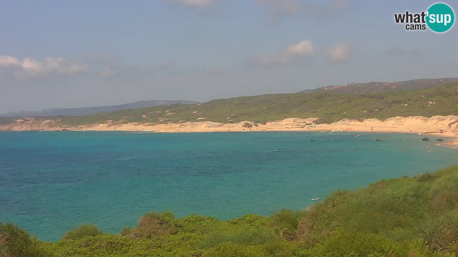 Naracu Nieddu Beach Live webcam – Aglientu – Sardinia