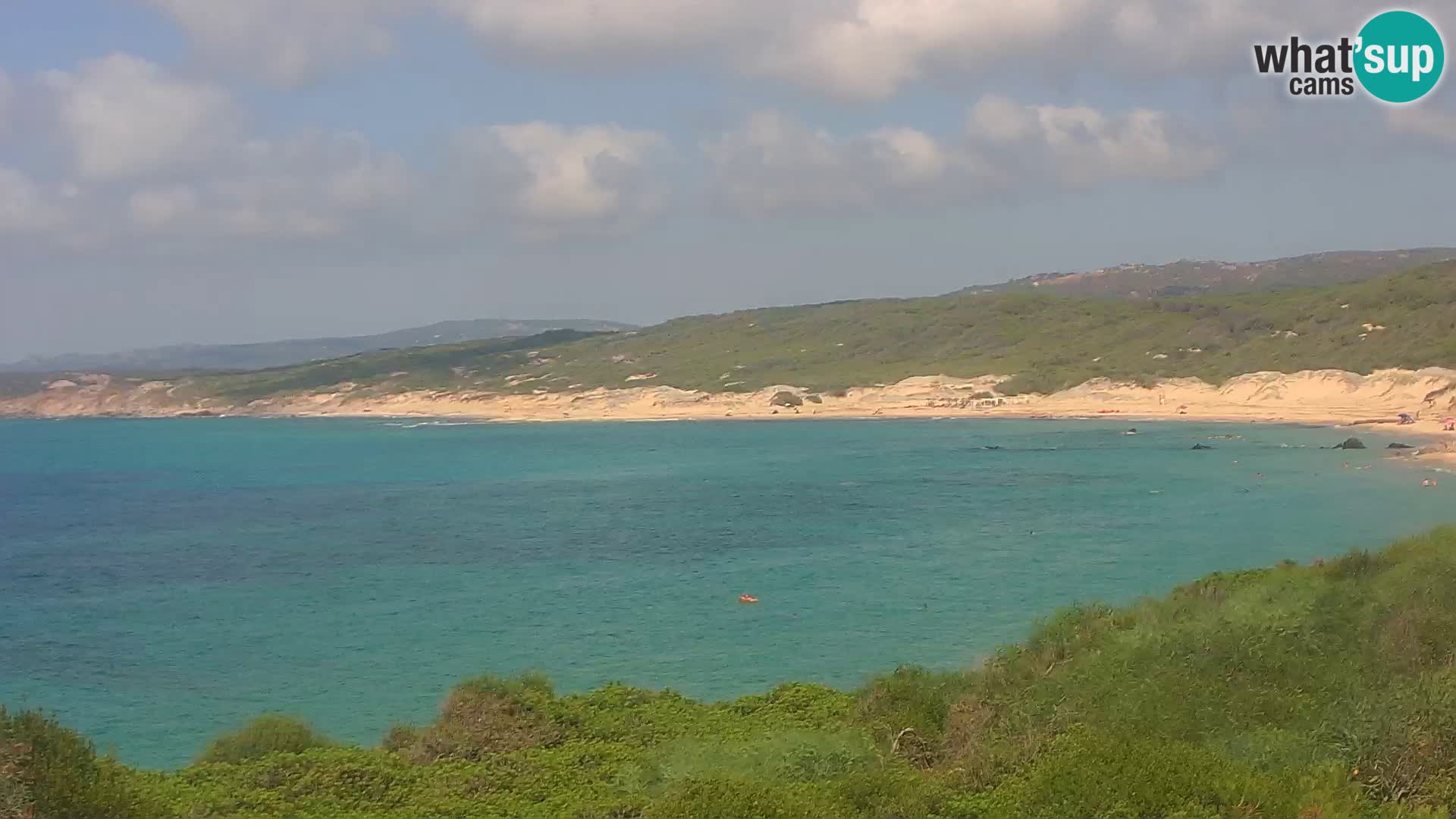 Naracu Nieddu Beach Live webcam – Aglientu – Sardinia