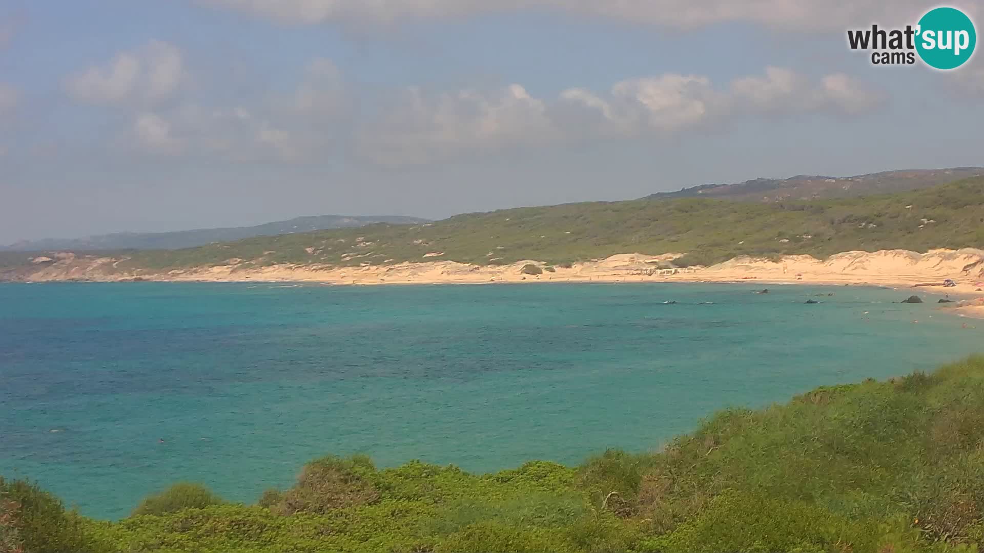 Naracu Nieddu Strand Live Webcam – Aglientu – Sardinien