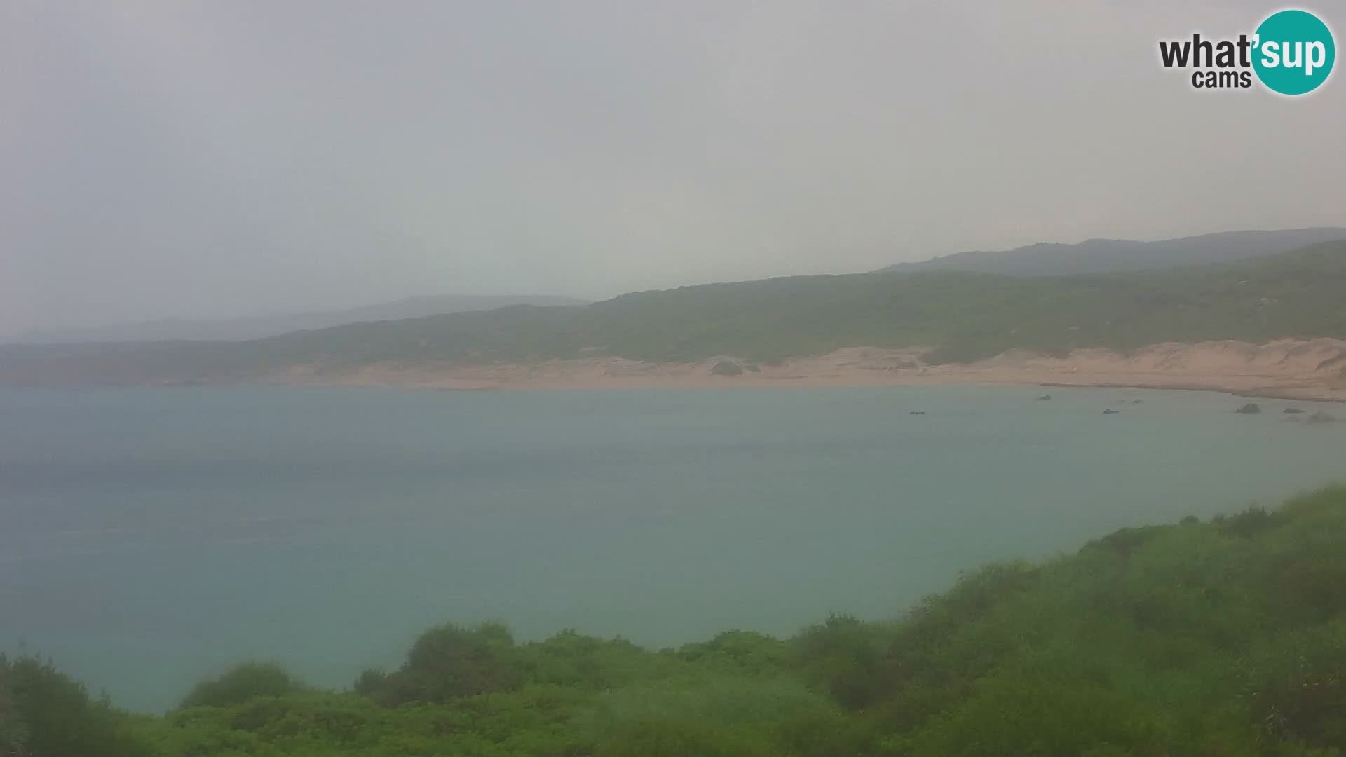 Webcam en direct de Naracu Nieddu Beach – Aglientu – Sardaigne