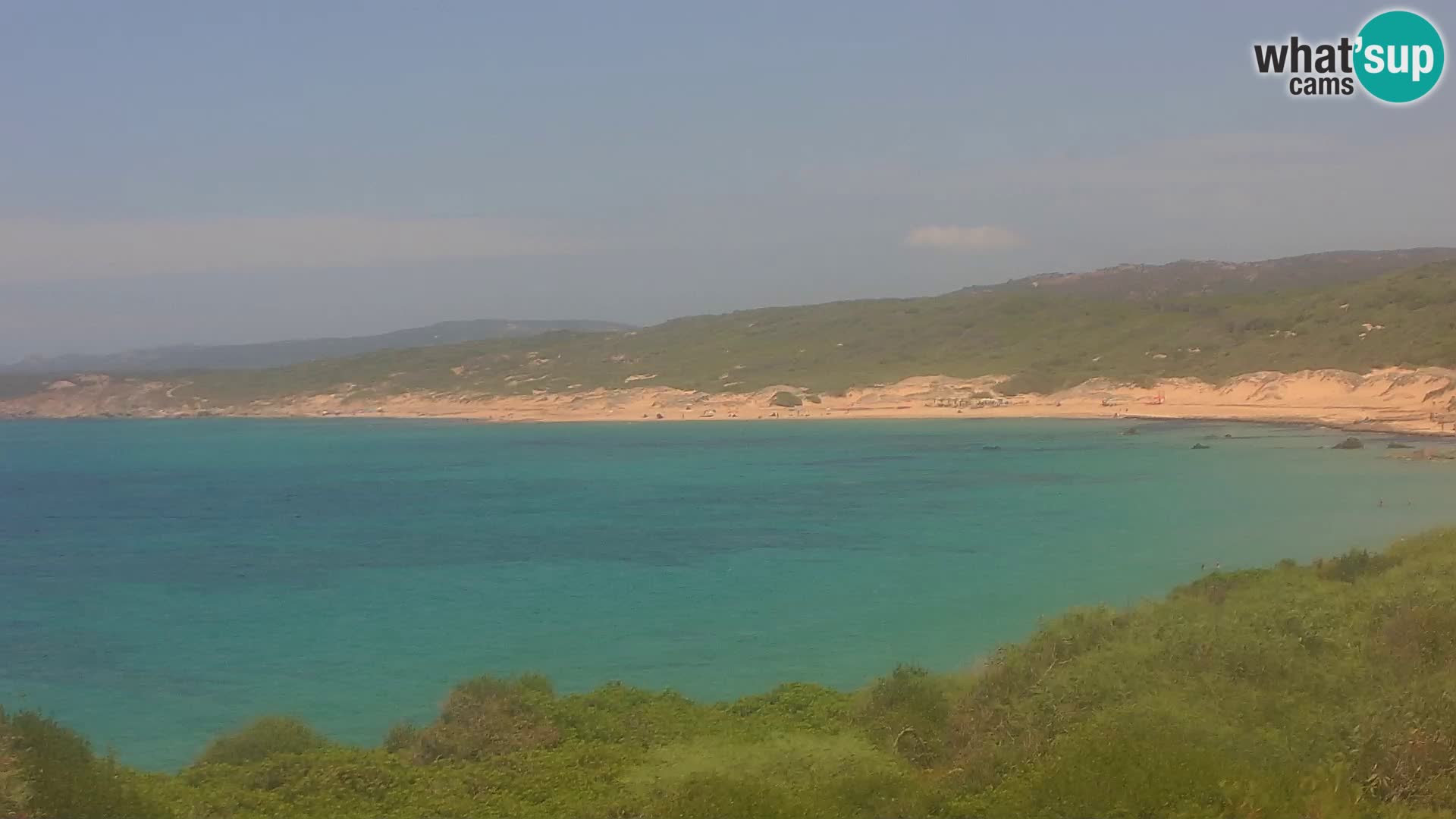 Webcam en direct de Naracu Nieddu Beach – Aglientu – Sardaigne