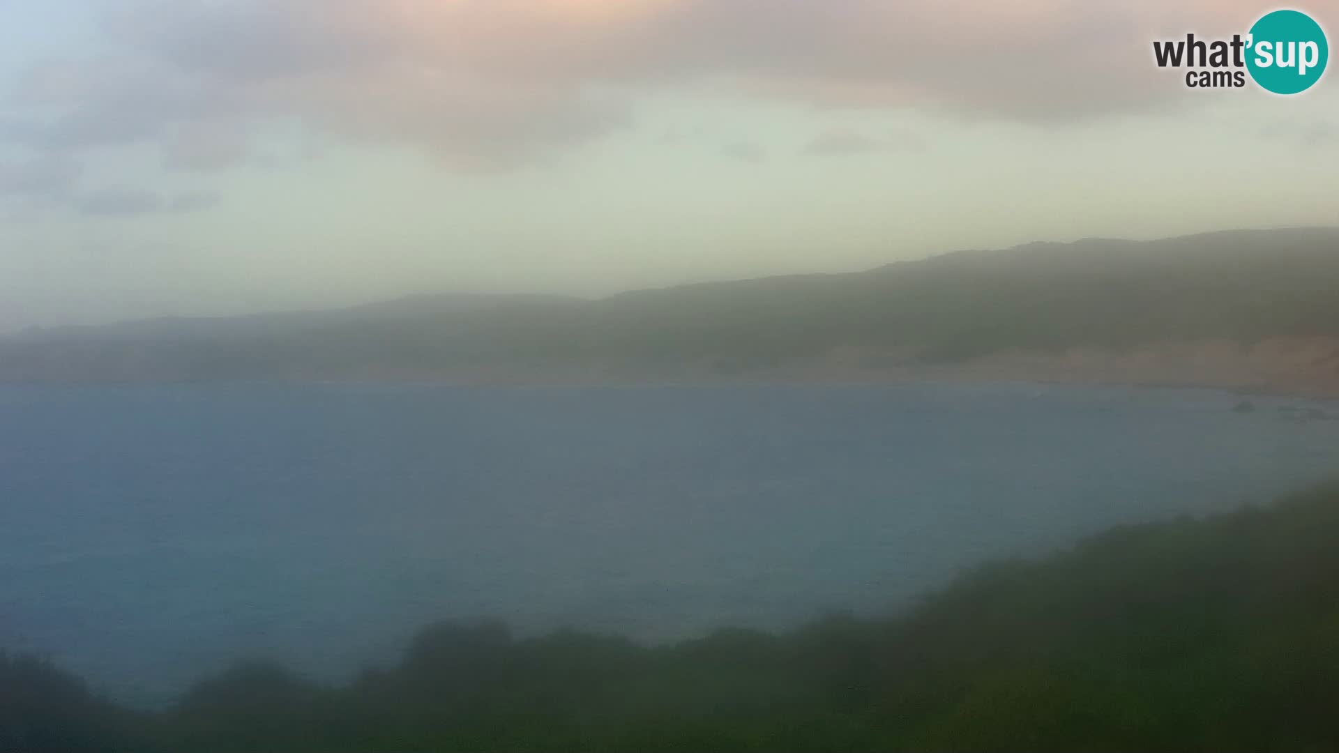 Plaža Naracu Nieddu web kamera – Aglientu – Sardinija