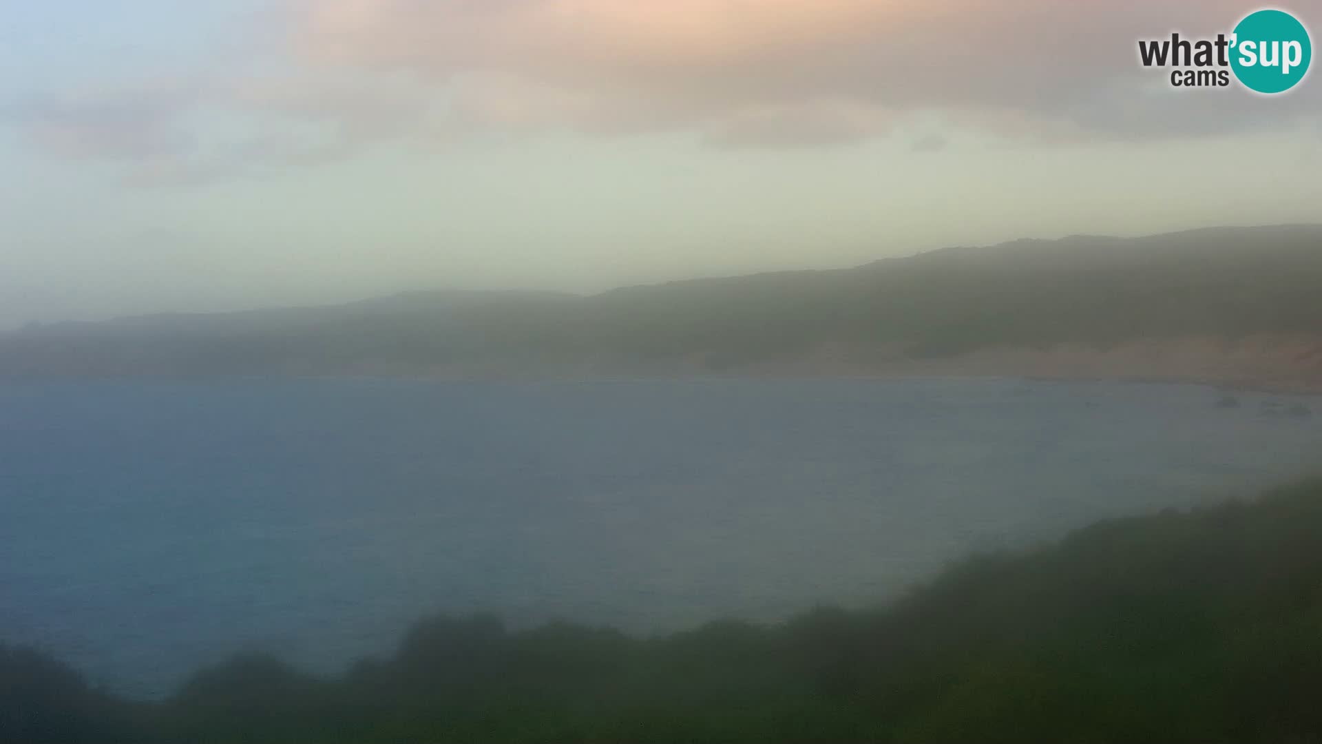 Plaža Naracu Nieddu web kamera – Aglientu – Sardinija