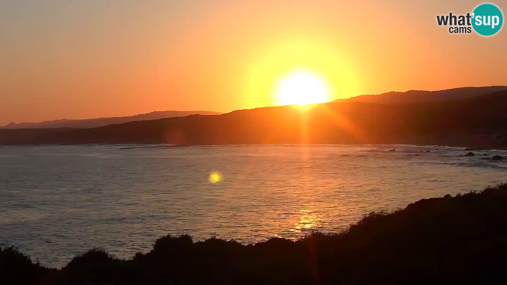 Webcam en direct de Naracu Nieddu Beach – Aglientu – Sardaigne