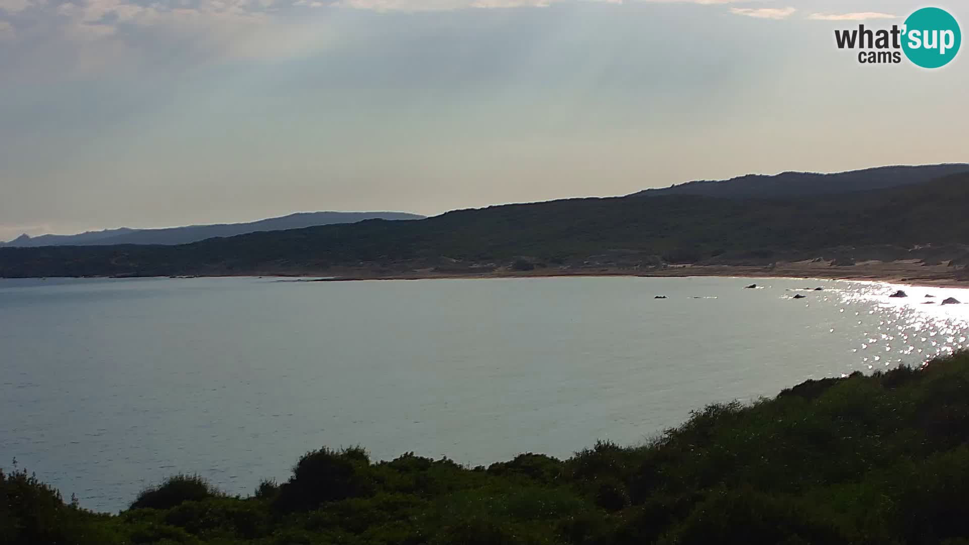 Naracu Nieddu Beach Live webcam – Aglientu – Sardinia