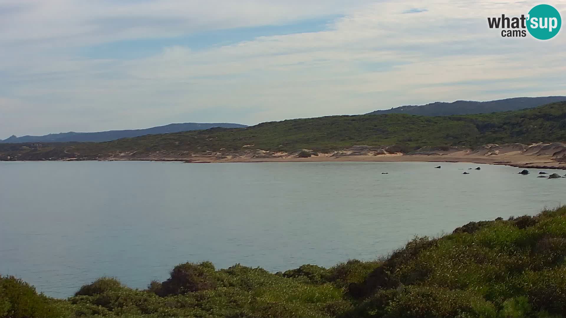 Naracu Nieddu Strand Live Webcam – Aglientu – Sardinien