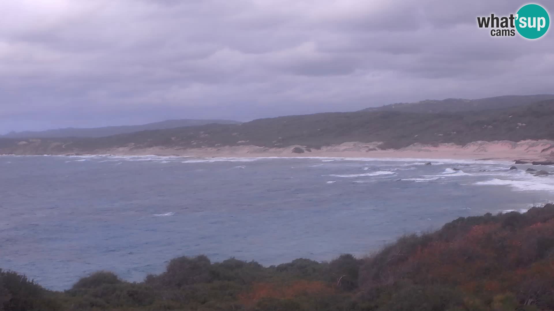 Webcam en direct de Naracu Nieddu Beach – Aglientu – Sardaigne
