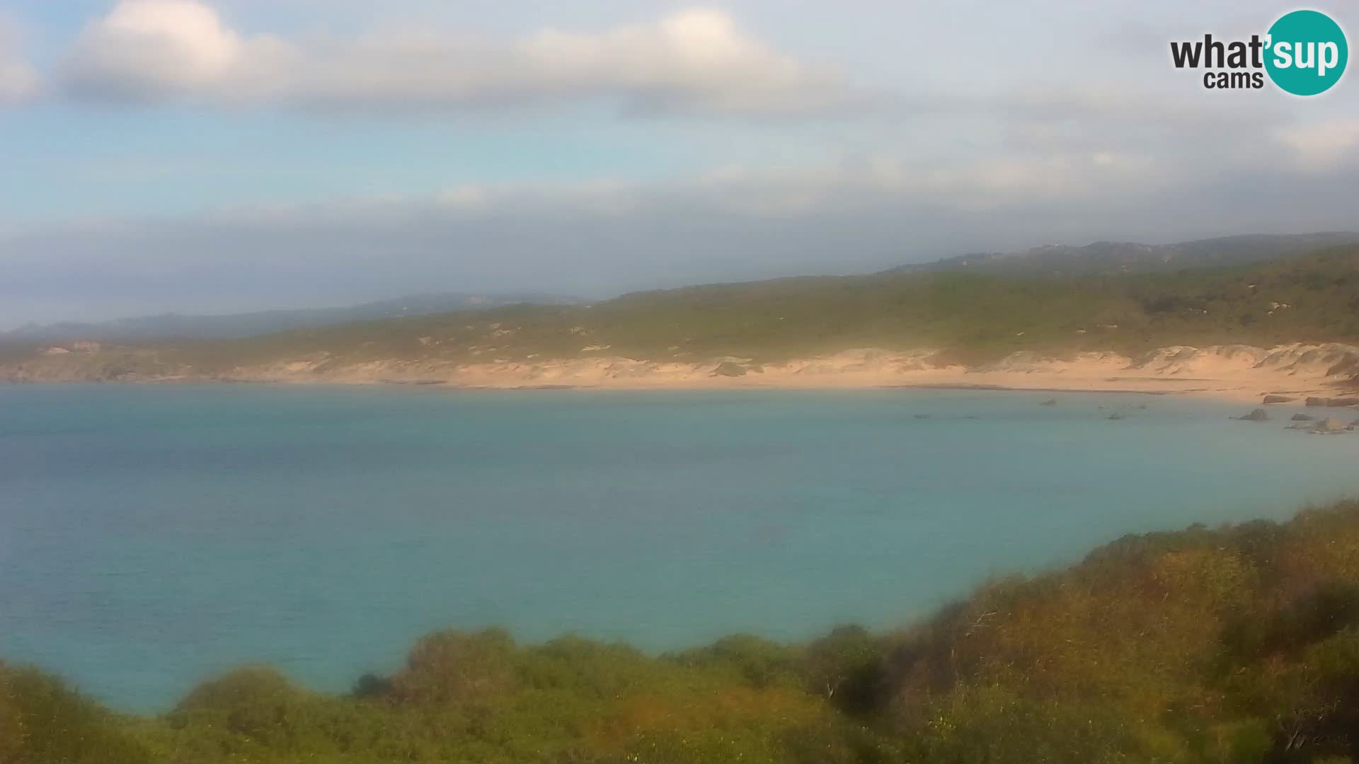 Naracu Nieddu Strand Live Webcam – Aglientu – Sardinien