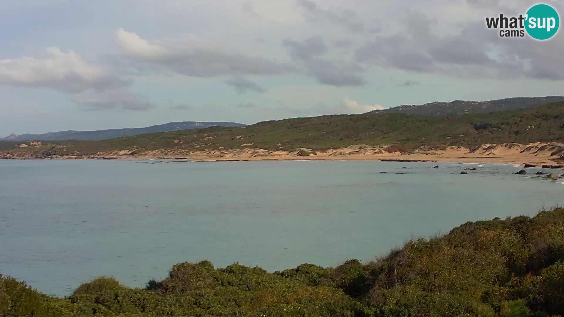 Webcam en direct de Naracu Nieddu Beach – Aglientu – Sardaigne