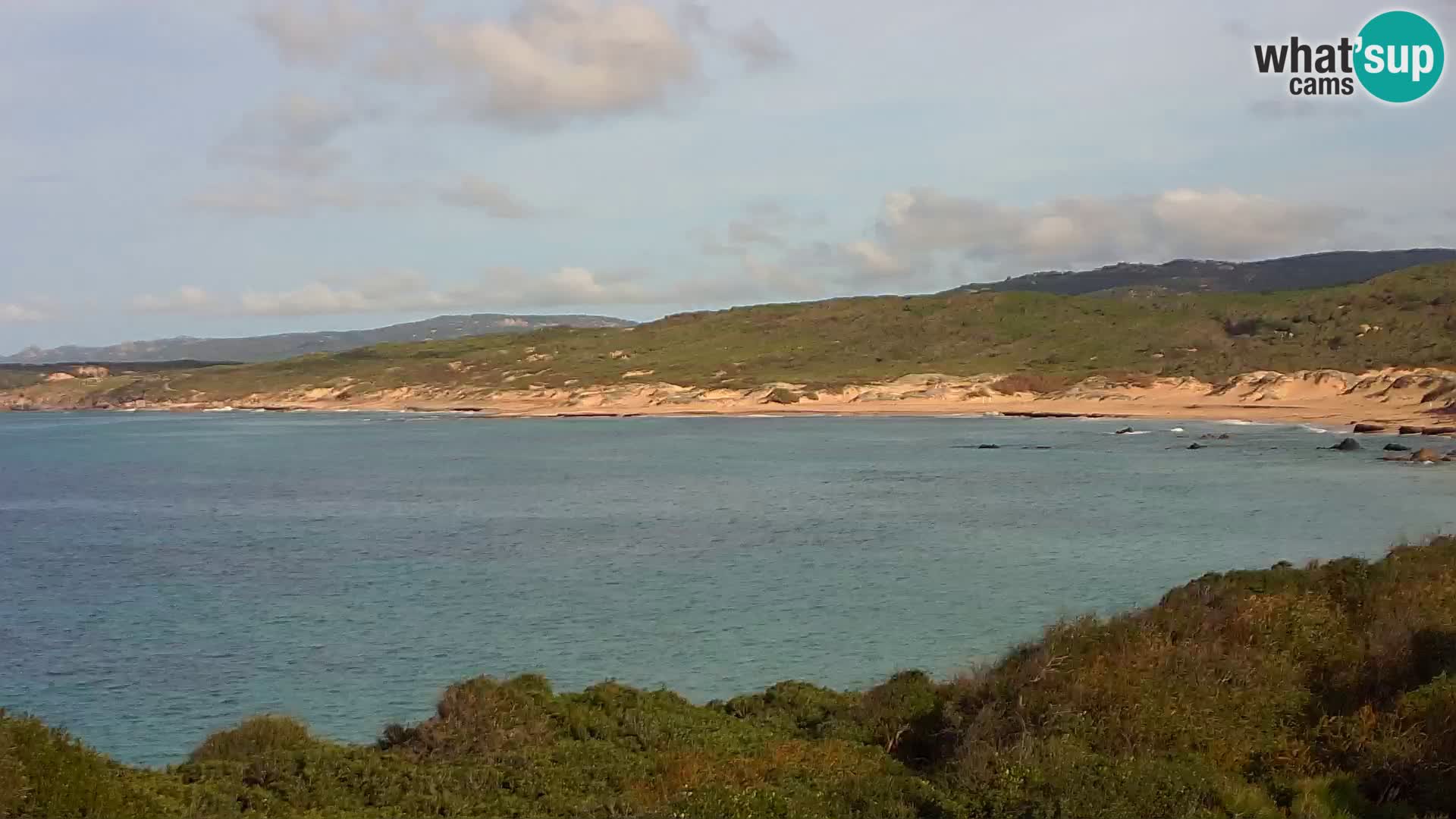 Spiaggia Naracu Nieddu Live webcam – Aglientu – Sardegna