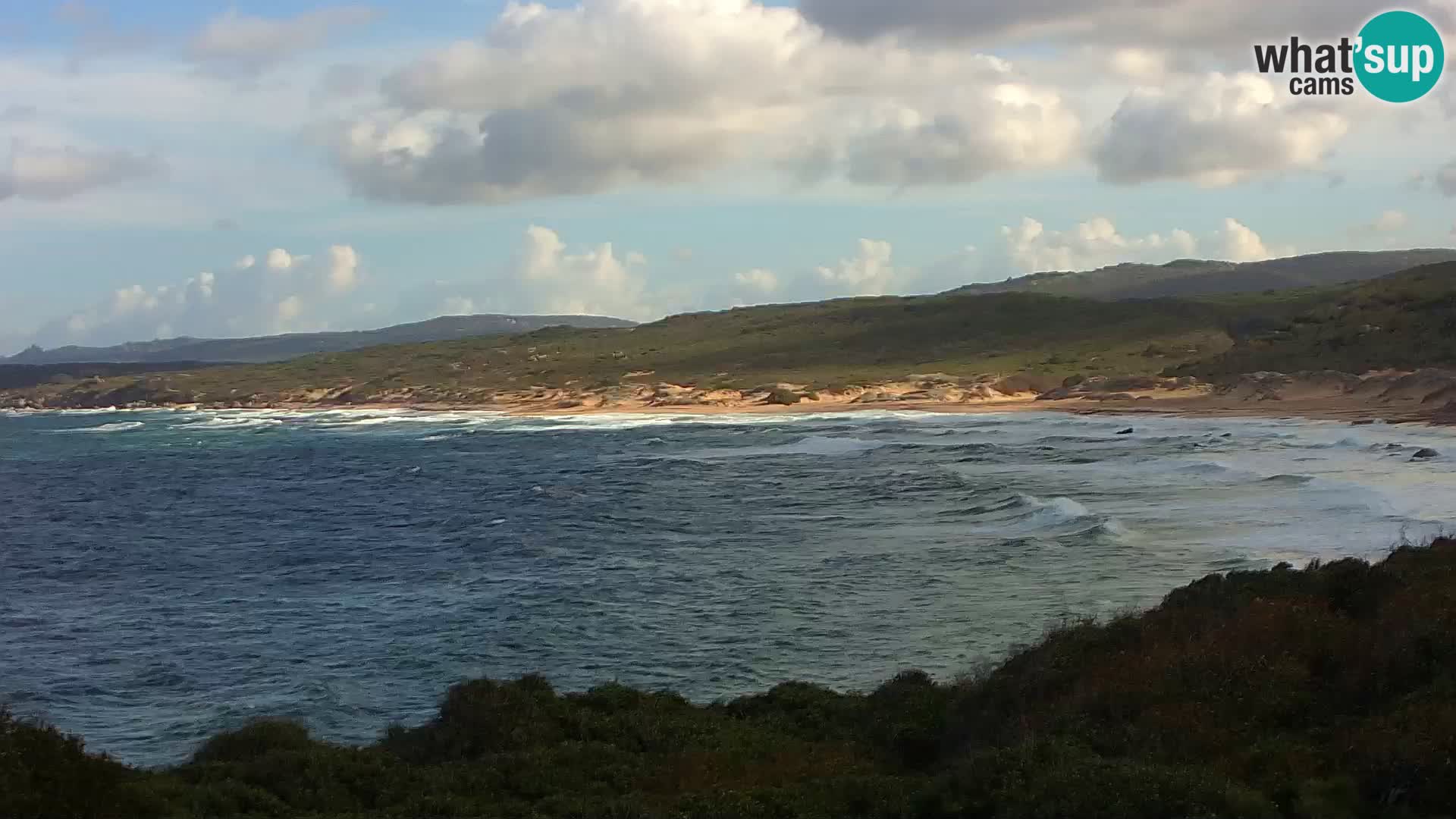 Spiaggia Naracu Nieddu Live webcam – Aglientu – Sardegna