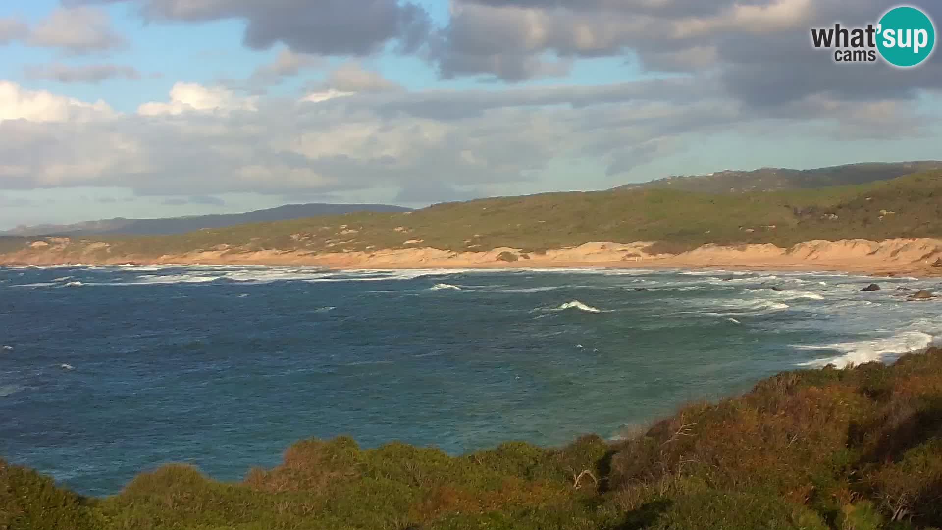 Webcam en direct de Naracu Nieddu Beach – Aglientu – Sardaigne