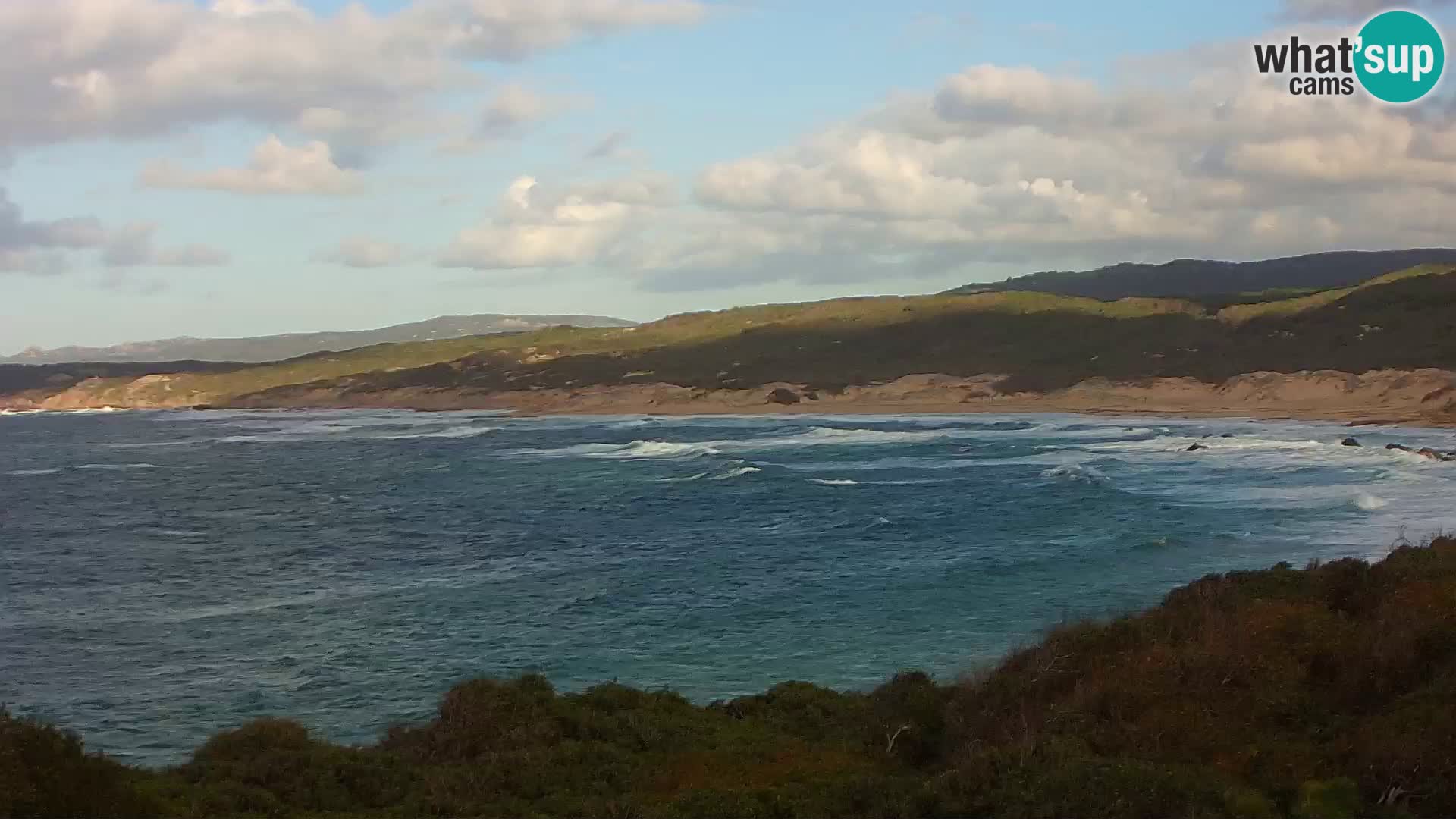 Webcam en direct de Naracu Nieddu Beach – Aglientu – Sardaigne