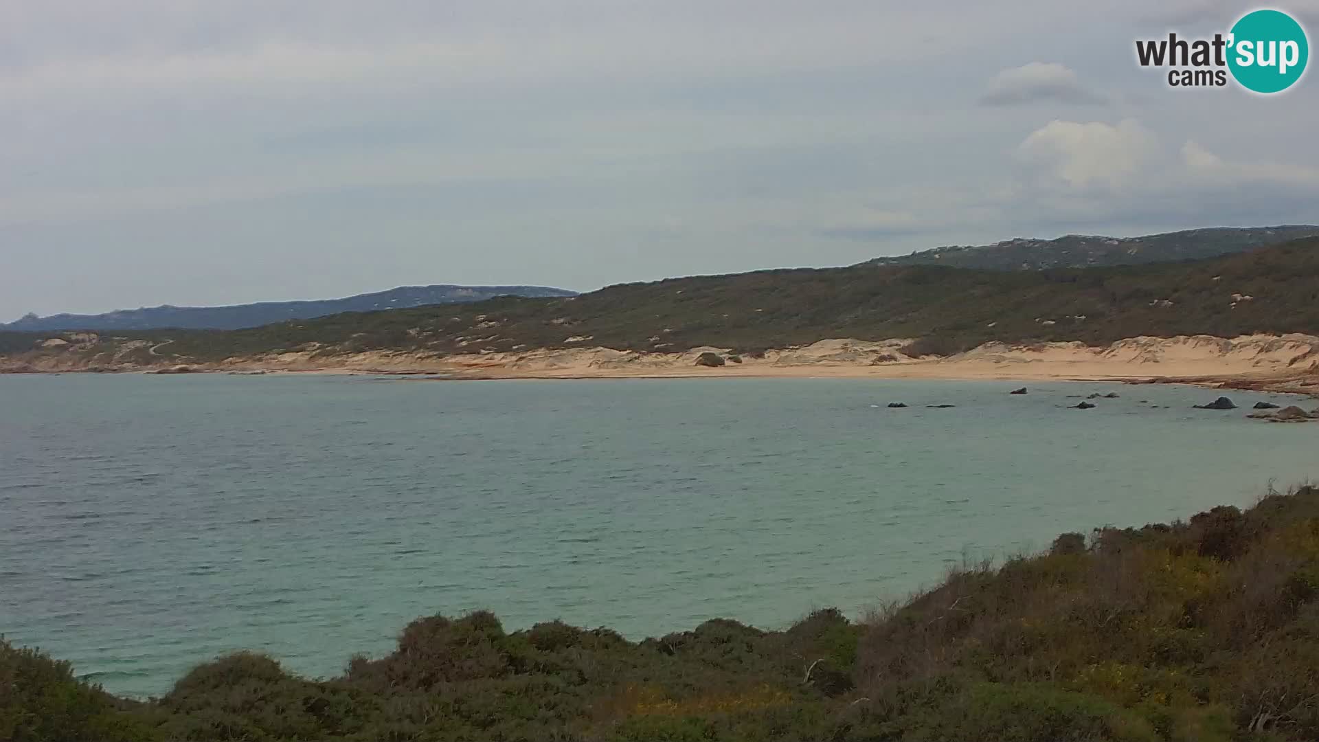 Naracu Nieddu Strand Live Webcam – Aglientu – Sardinien