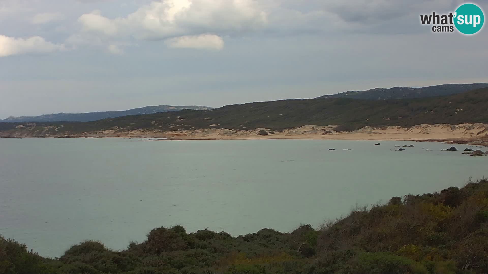 Webcam en direct de Naracu Nieddu Beach – Aglientu – Sardaigne